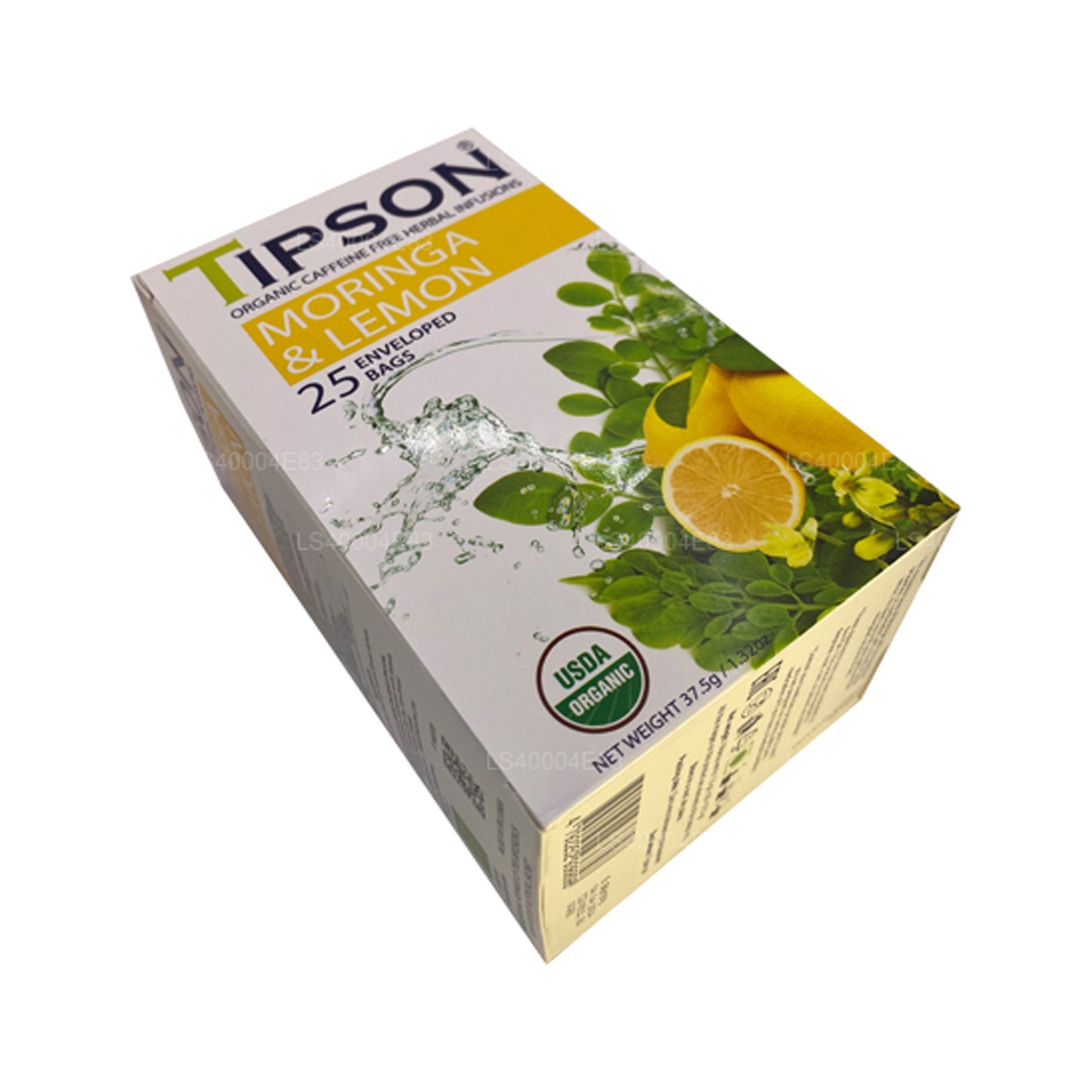 Tipson Moringa og citronte (37,5 g) 25 teposer