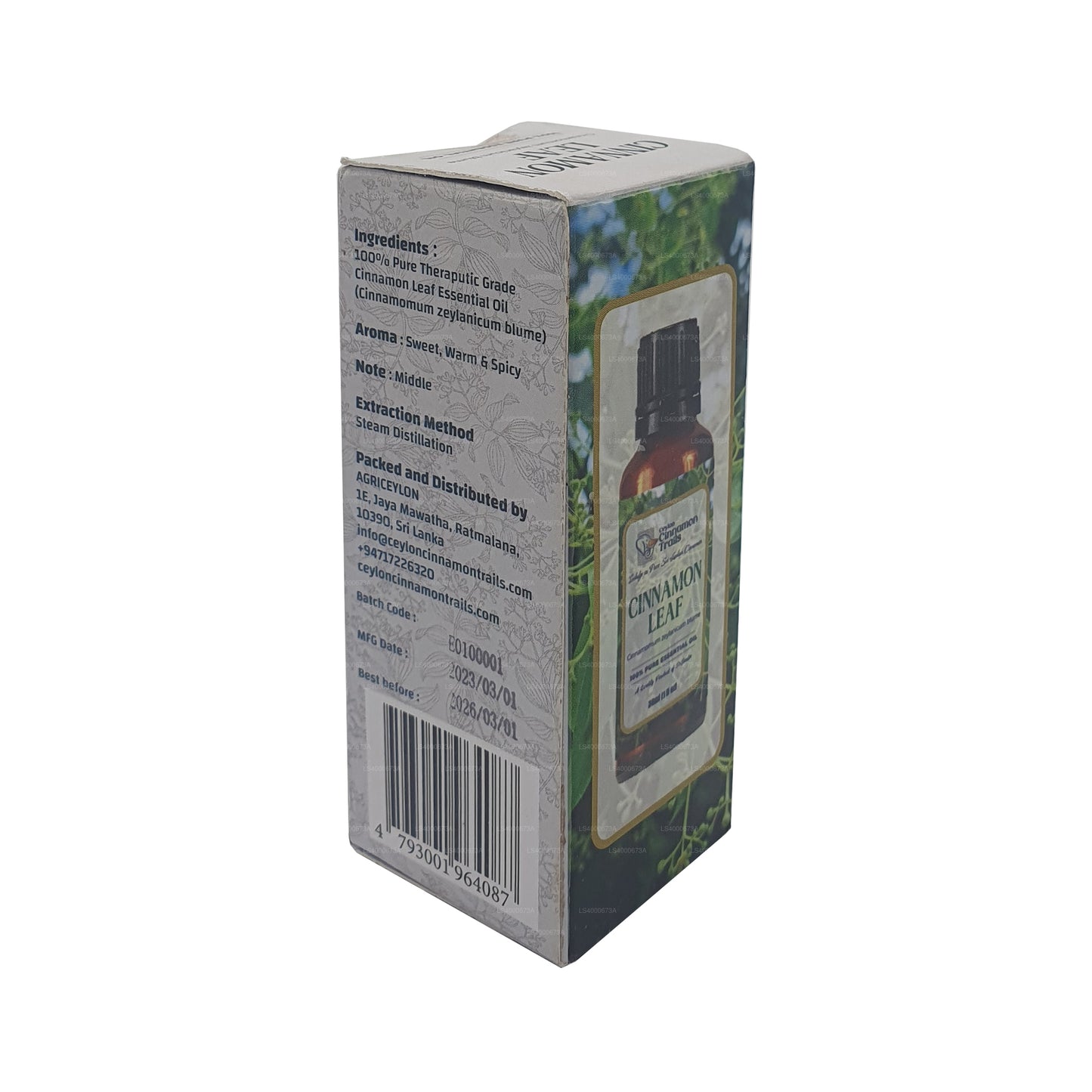 Ceylon Cinnamon Trails Cinnamon Leaf Essentiel Olie (10 ml)
