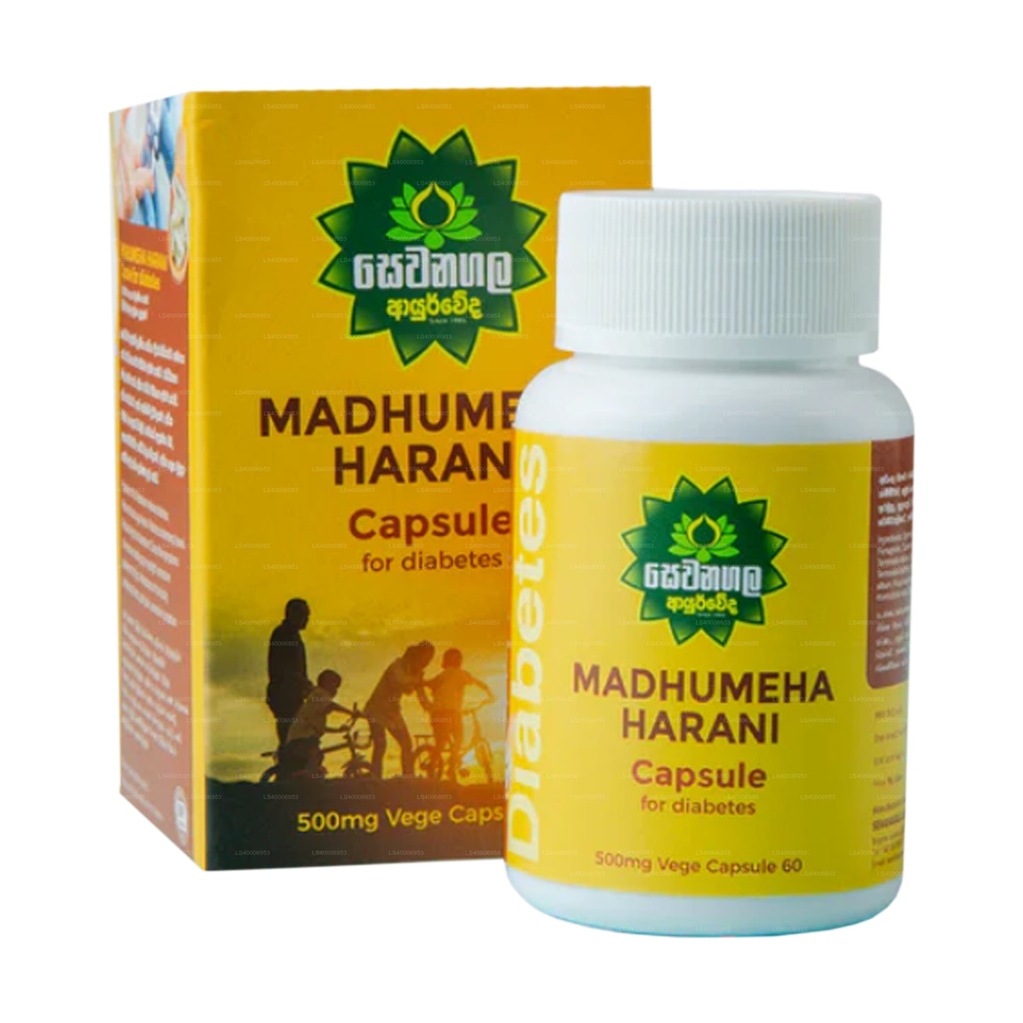 Sewanagala Ayurveda Madumeha Harani Kapsel (60 kapsler)