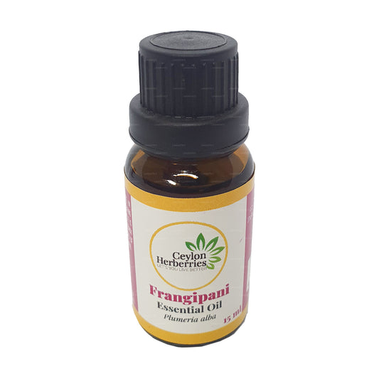 Ceylon Herberries Frangipani æterisk olie (Plumeria alba) 15ml
