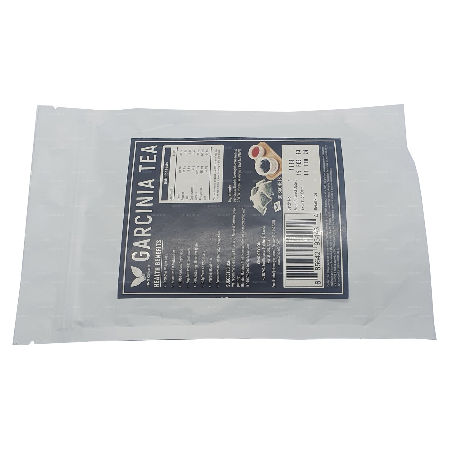 Cino Ceylon Garcinia te (30 teposer)