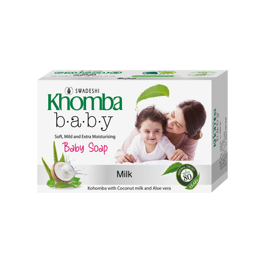 Swadeshi Khomba Baby sæbe mælk (90g)