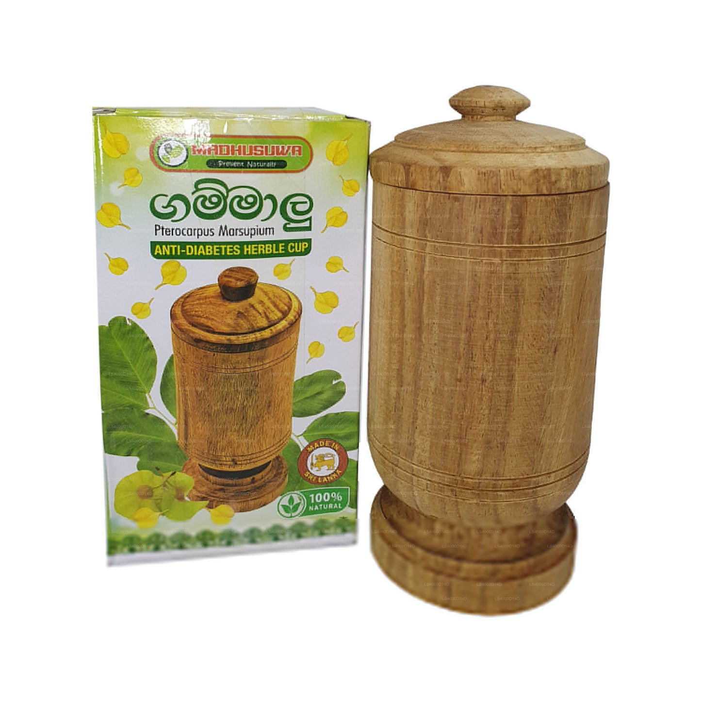 Madhusuwa Gammalu (Pterocarpus Marsupium) Antidiabetisk Urtekop (150 ml)