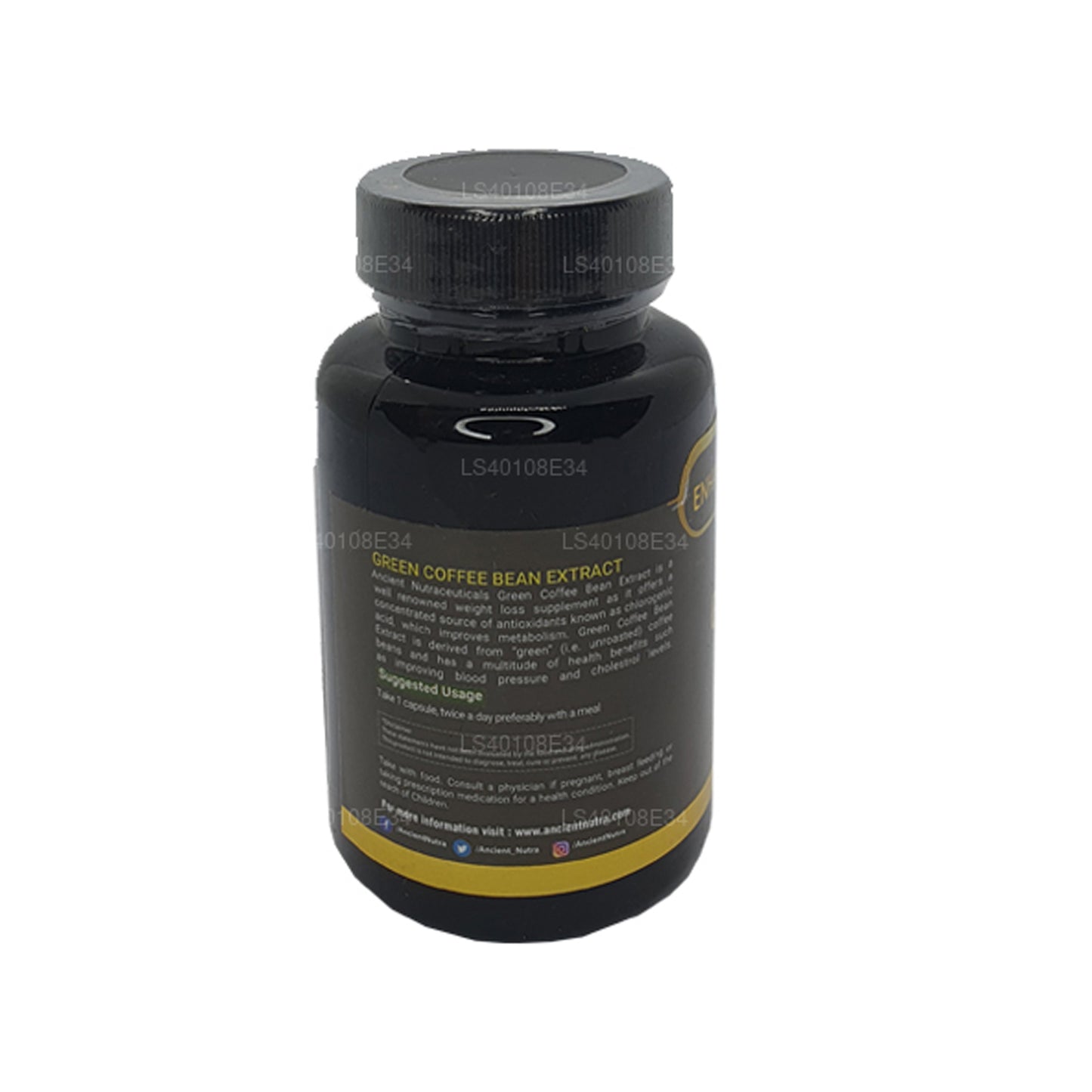 Ancient Nutra Green Coffee Bean Extract (60 kapsler)
