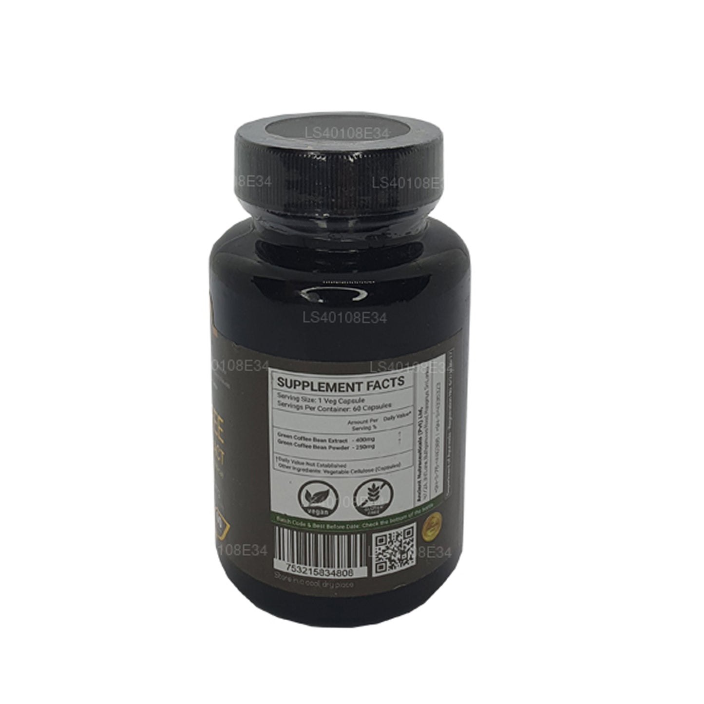 Ancient Nutra Green Coffee Bean Extract (60 kapsler)