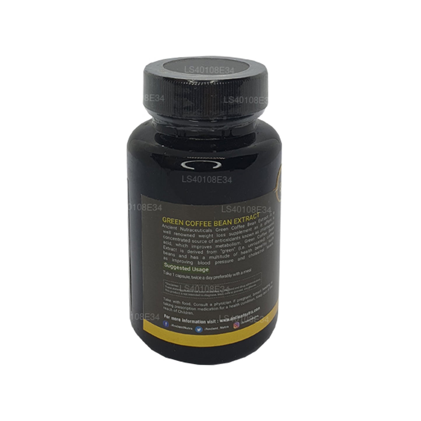 Ancient Nutra Green Coffee Bean Extract (60 kapsler)