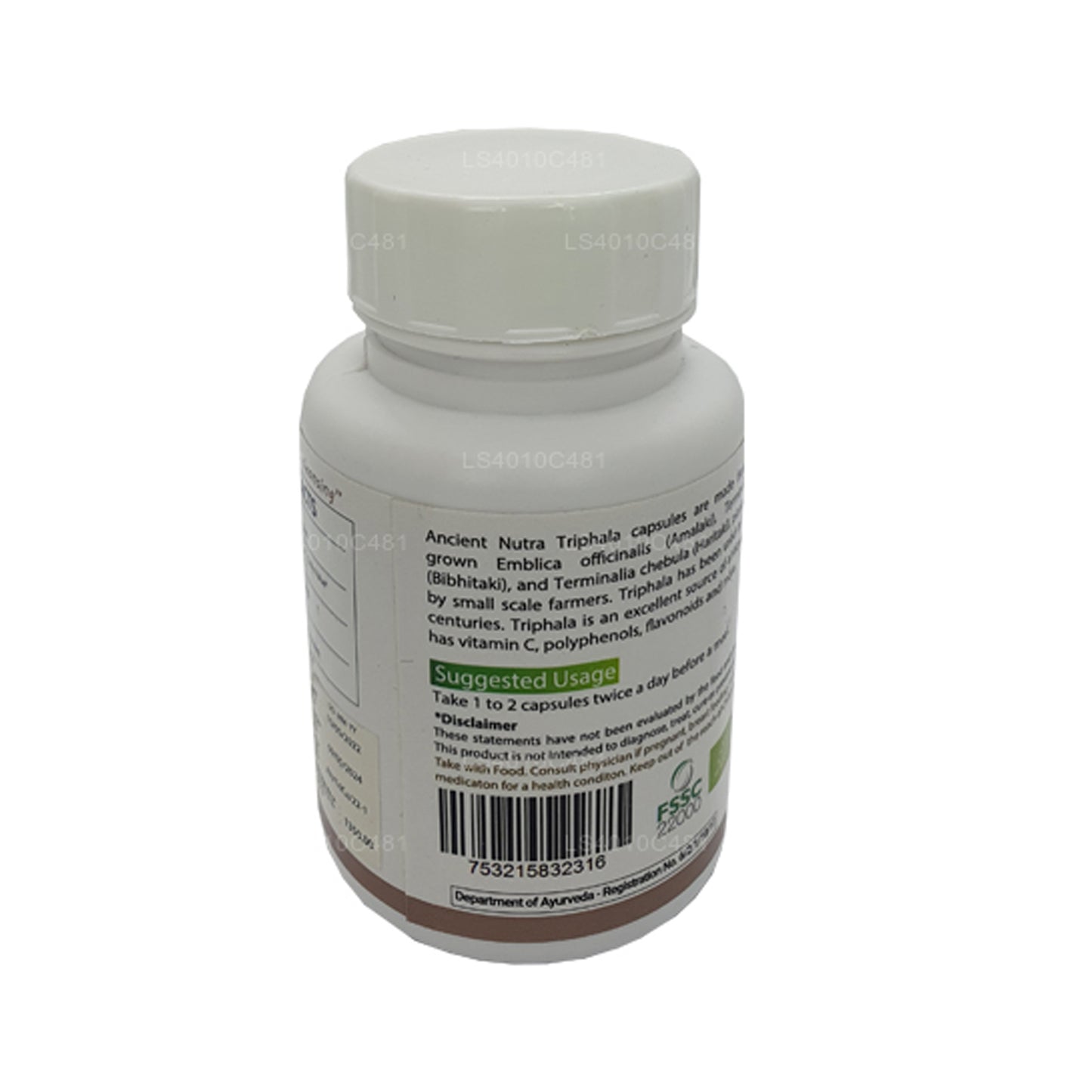 Gammel Nutra Triphala (60 Kapsler)