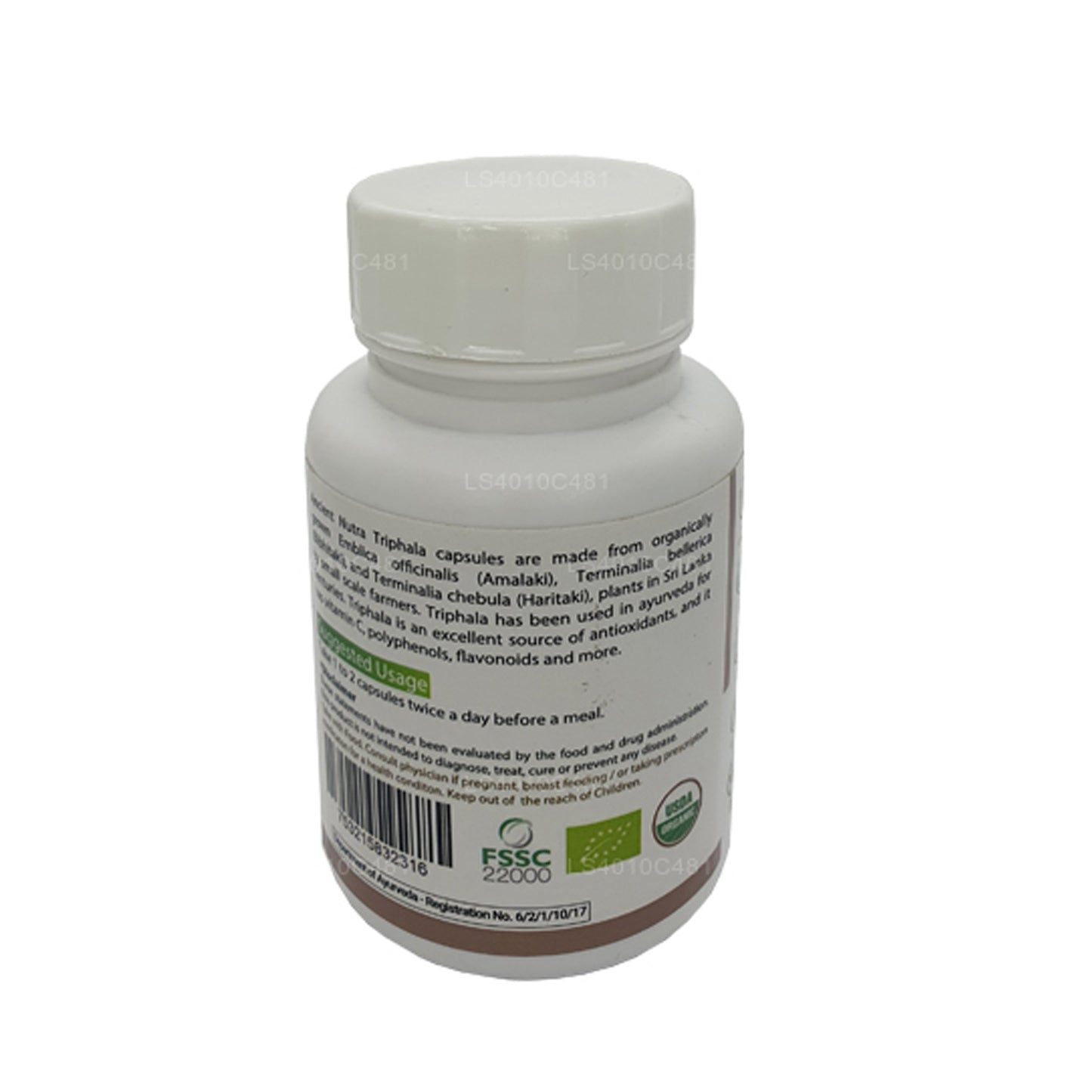 Gammel Nutra Triphala (60 Kapsler)