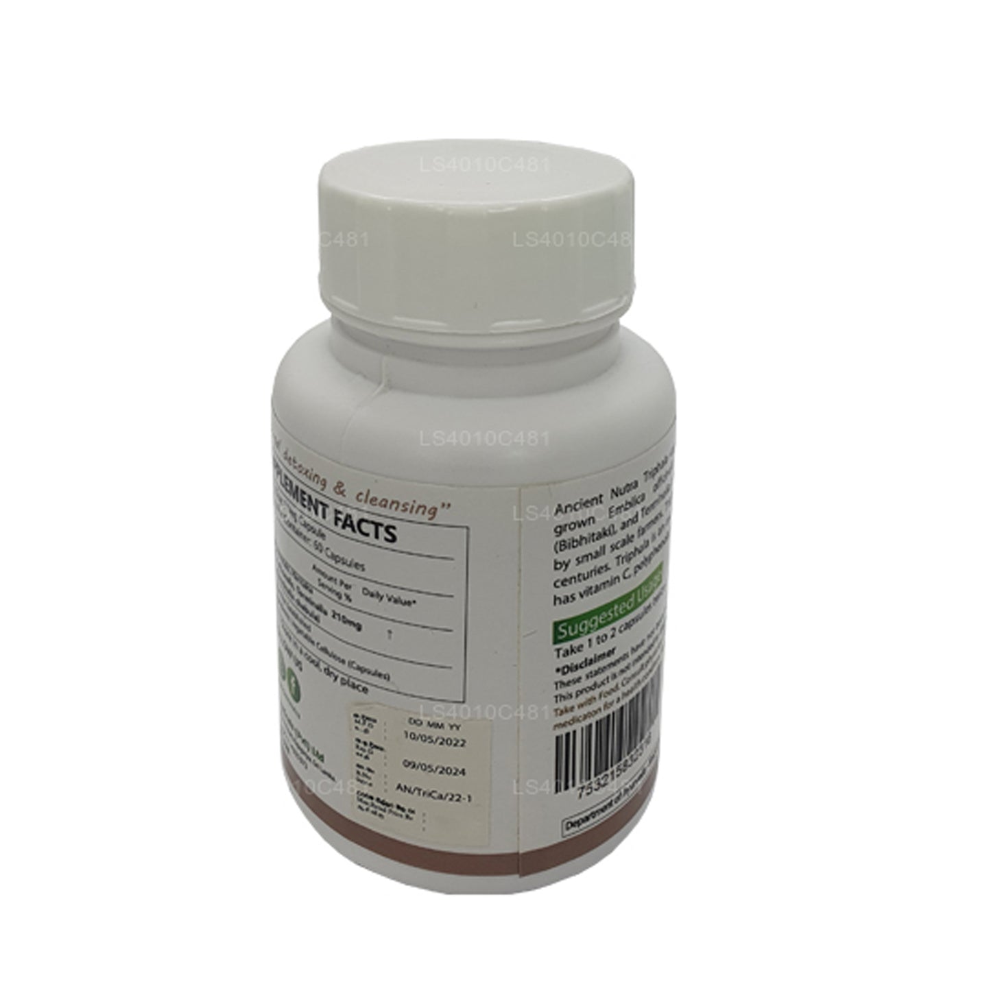 Gammel Nutra Triphala (60 Kapsler)