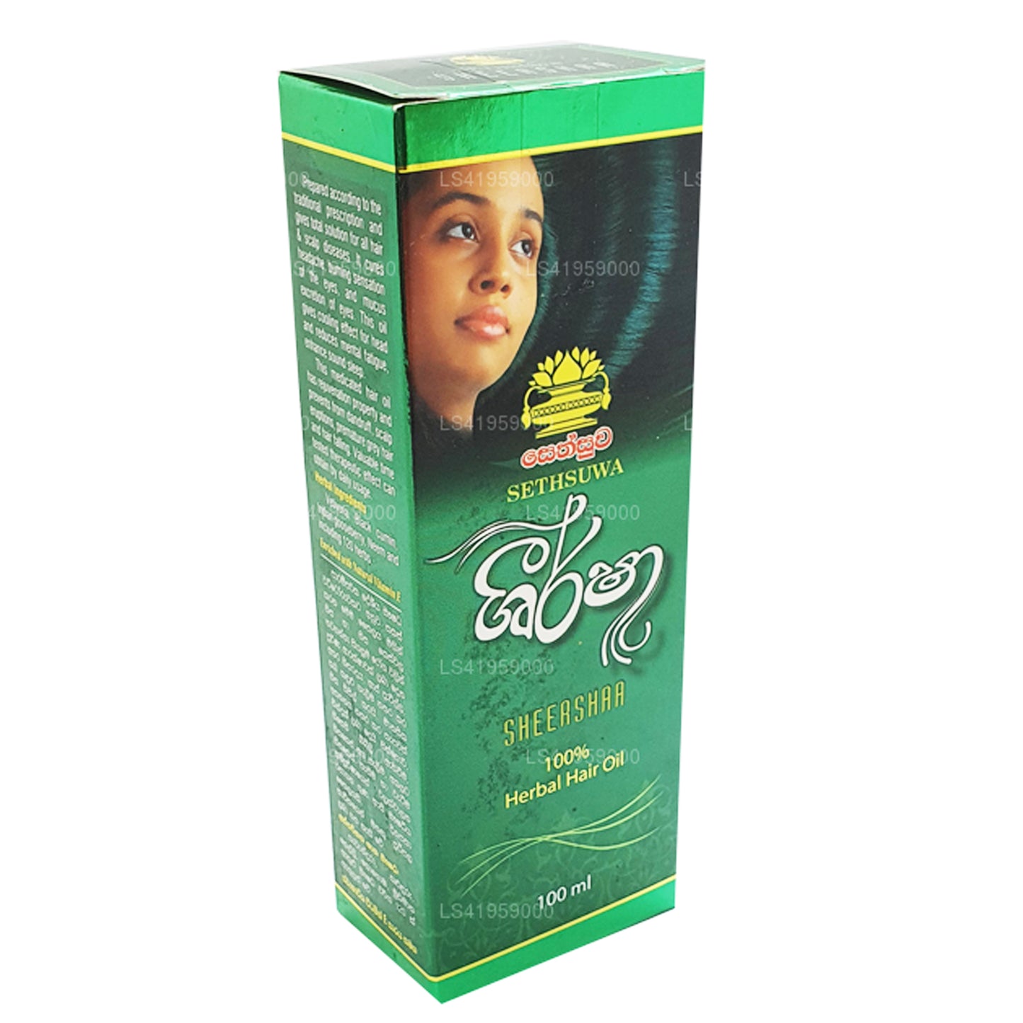 Sethsuwa Sheersha Urtehårolie (100 ml)