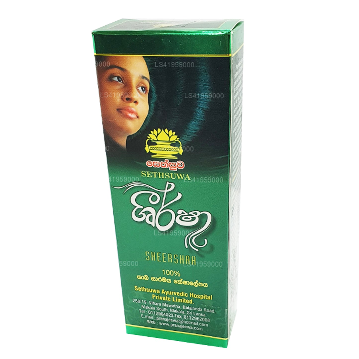 Sethsuwa Sheersha Urtehårolie (100 ml)