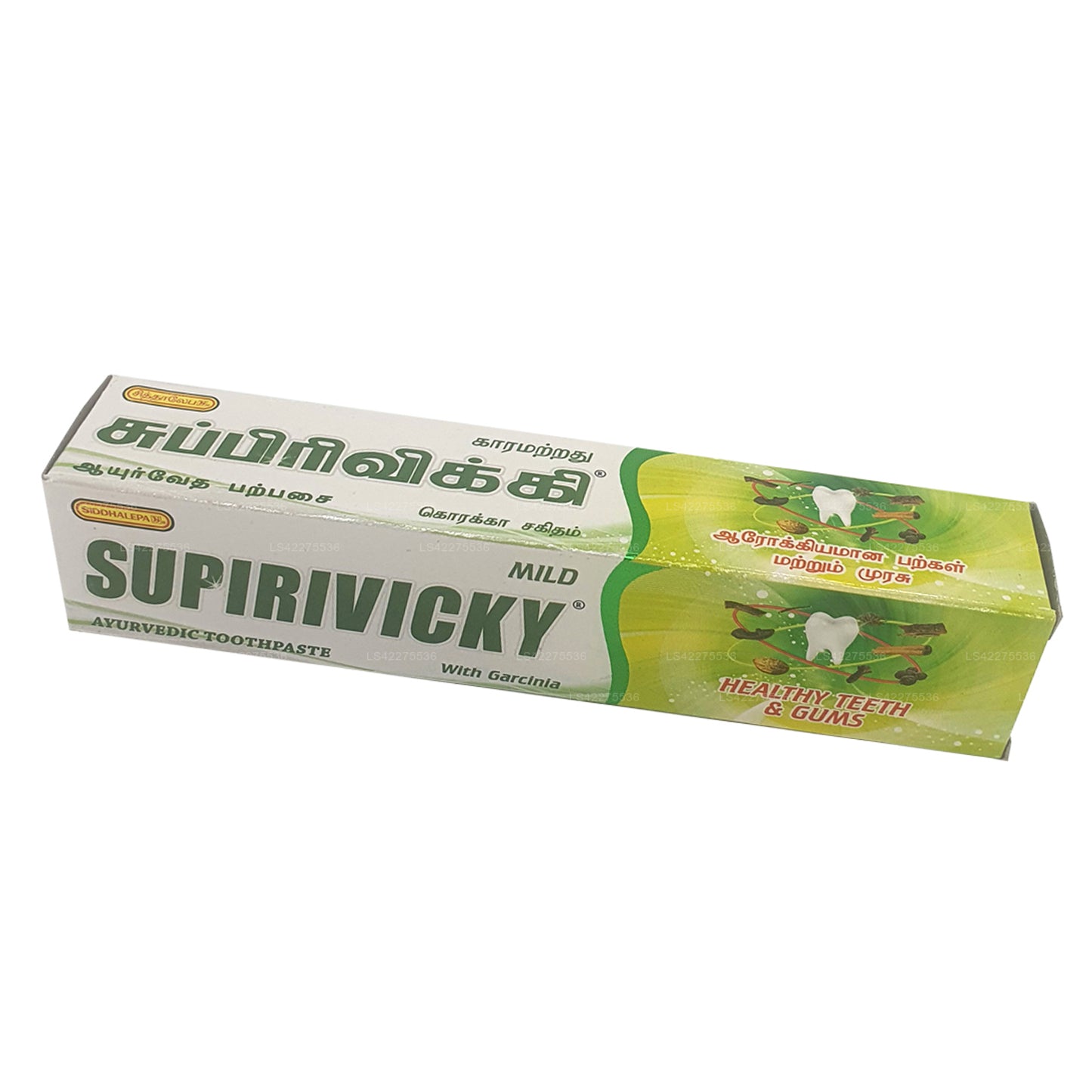 Siddhalepa Supirivicky mild ayurvedisk tandpasta (40 g)