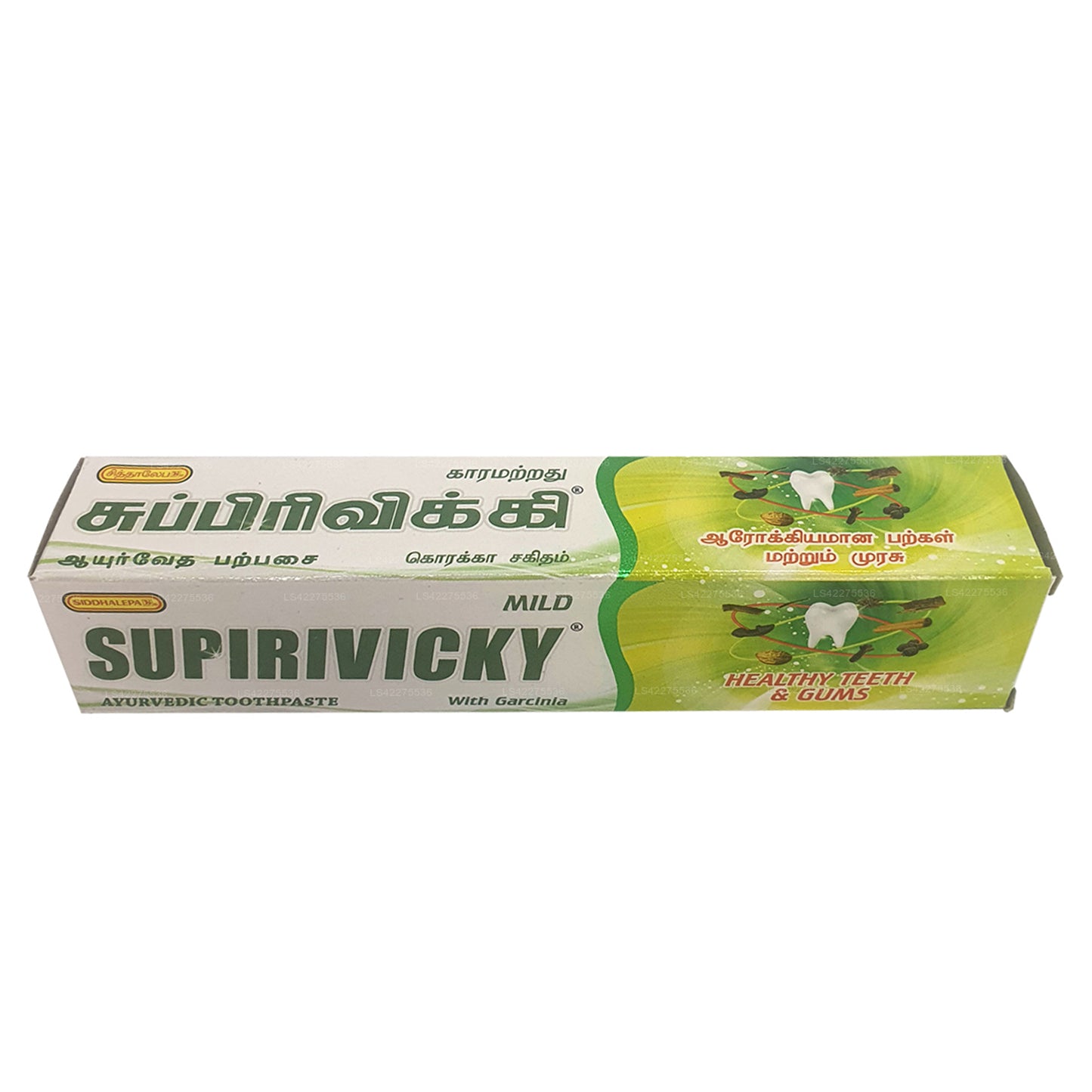 Siddhalepa Supirivicky mild ayurvedisk tandpasta (40 g)