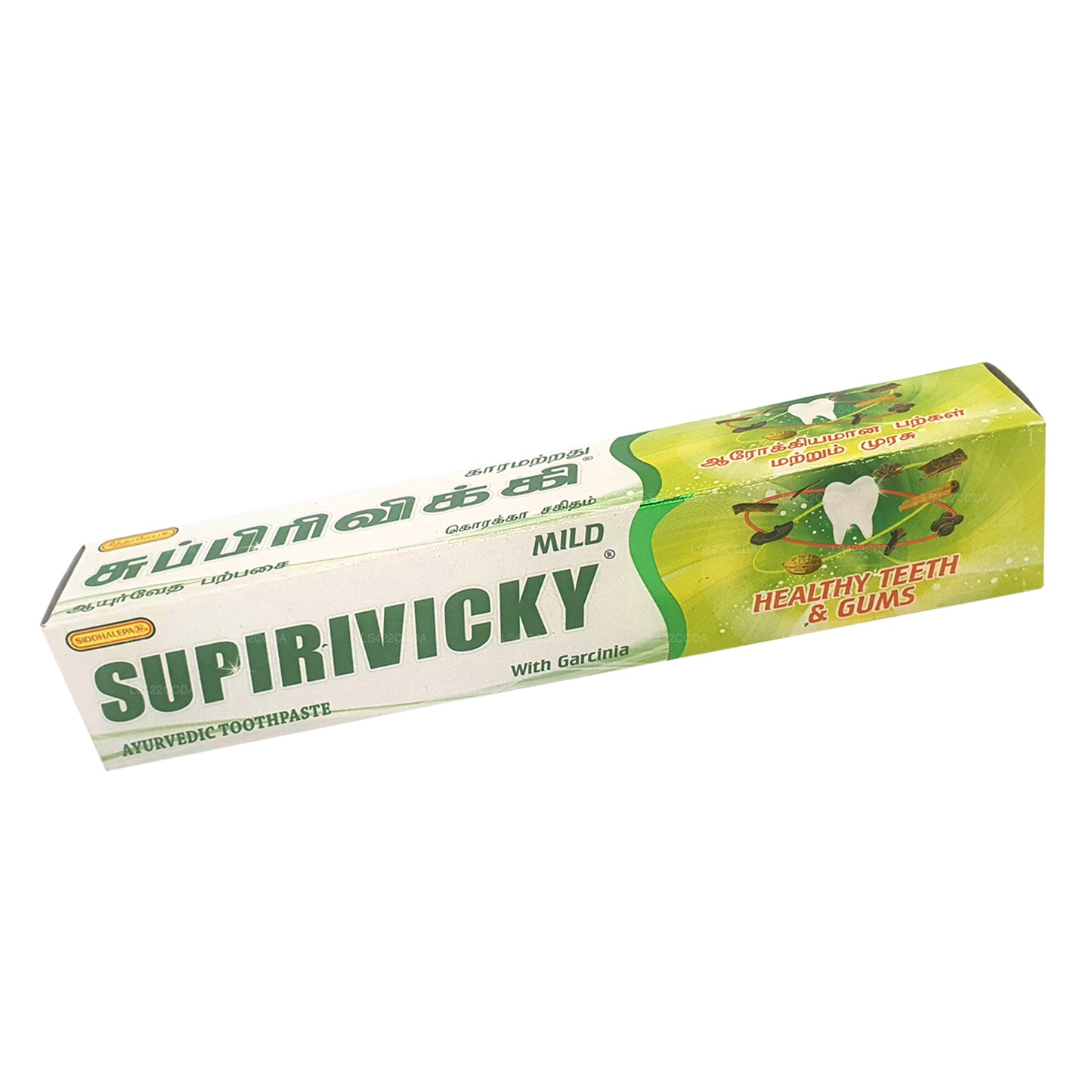 Siddhalepa Supirivicky mild ayurvedisk tandpasta (40 g)
