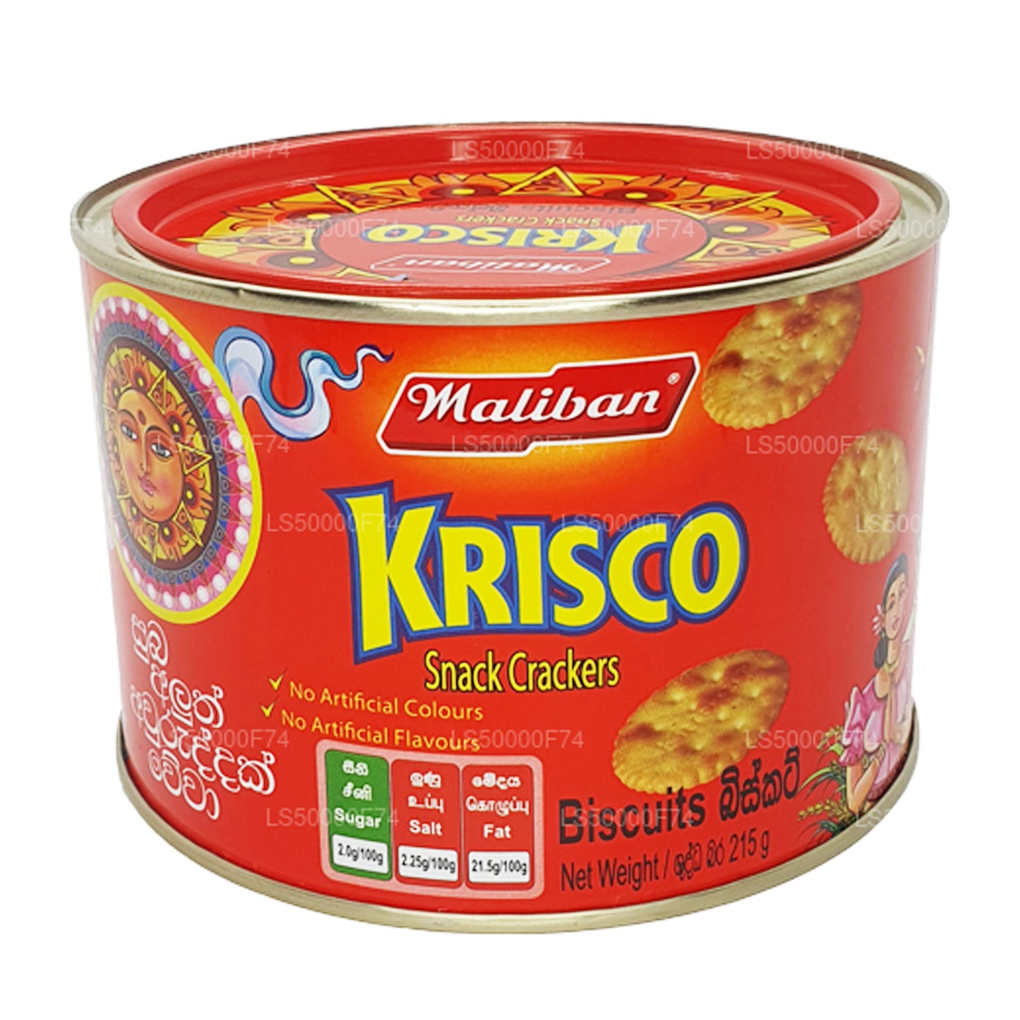 Maliban Krisco Snack kiks kiks (215 g)