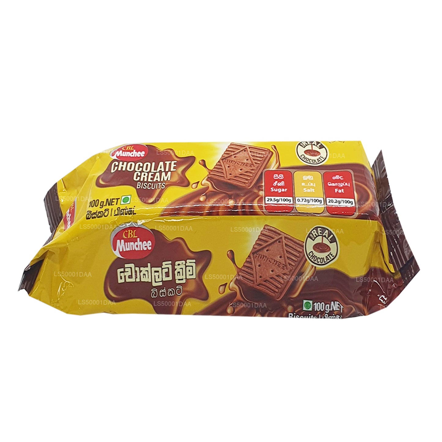 Munchee chokoladecreme kiks (100g)