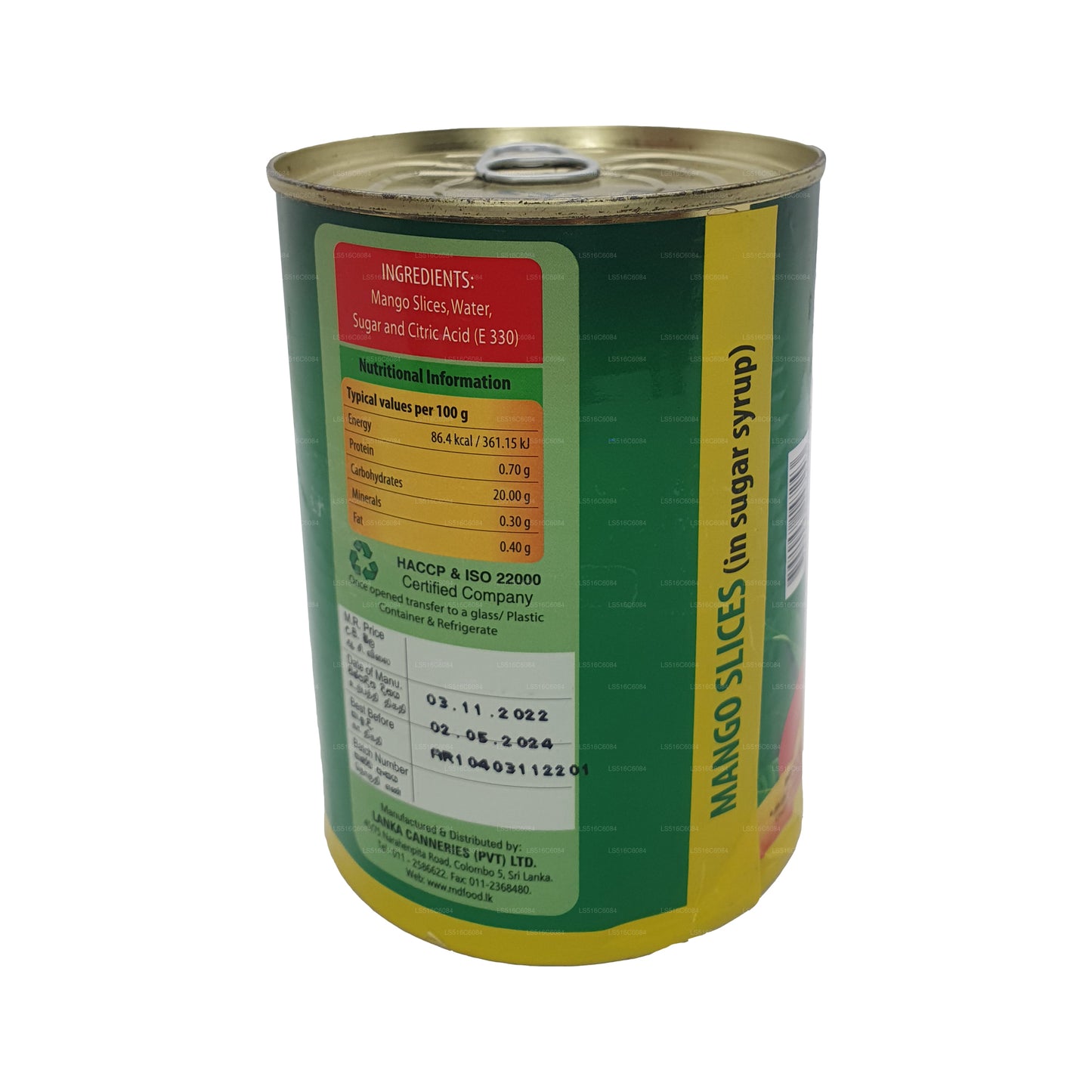 MD Mango skiver K.K