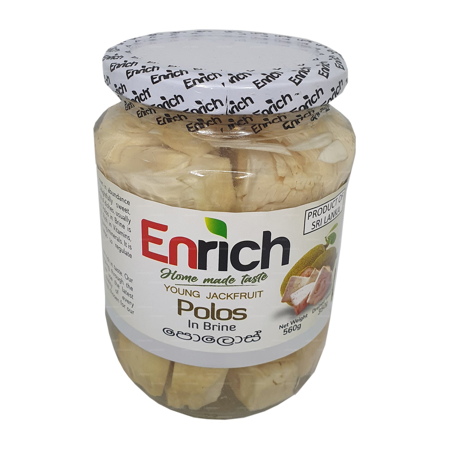 Enrich Polos (Young Jackfruit) in Brine (560g)