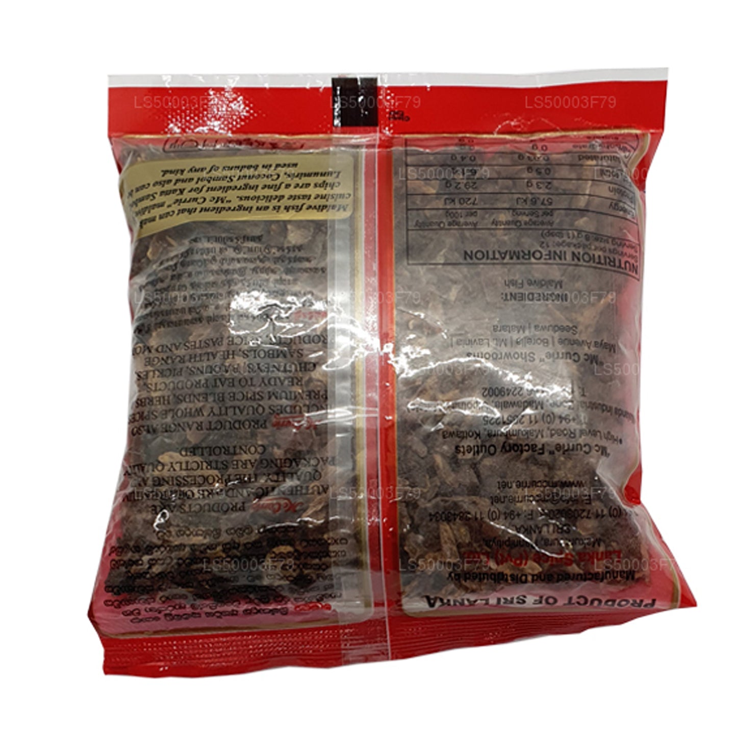 Mc Currie Maldive Fish Chips (100 g)