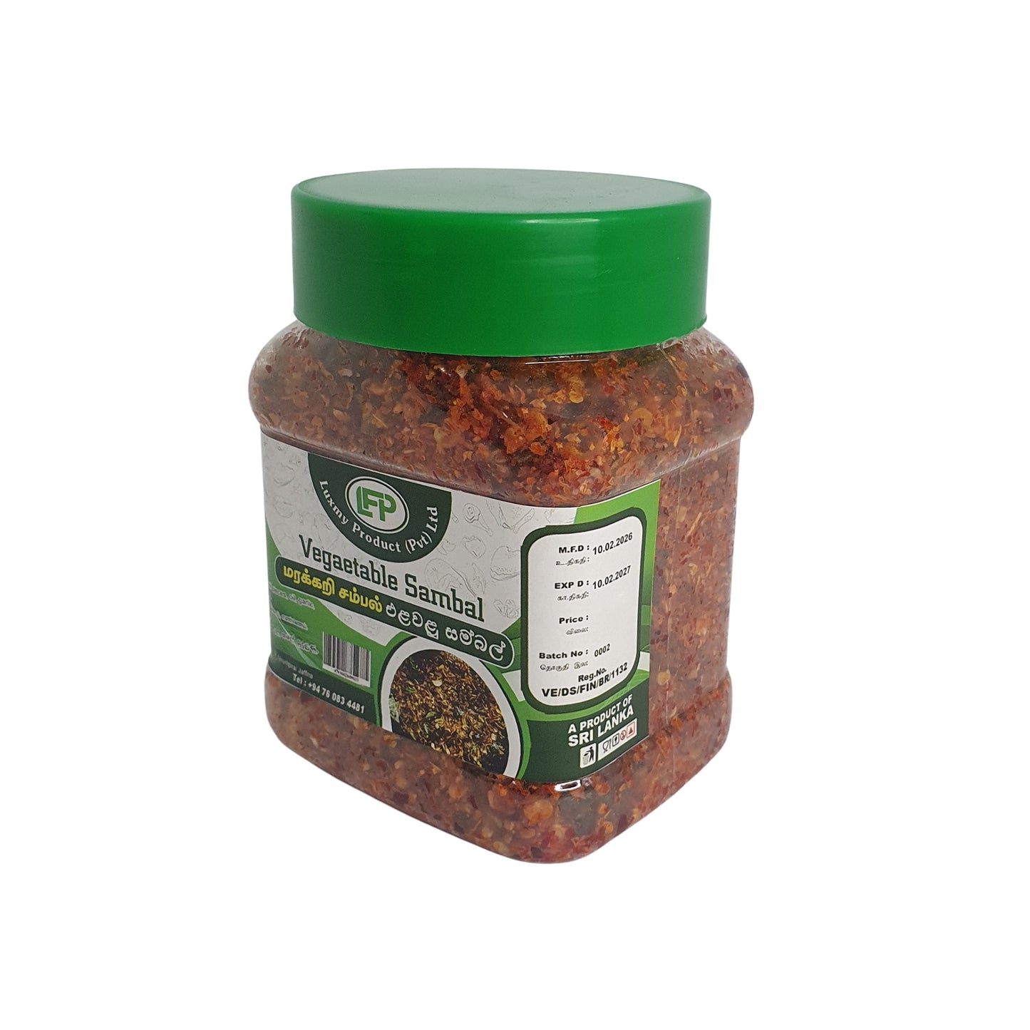Luxmy Grøntsagssambal (200g)