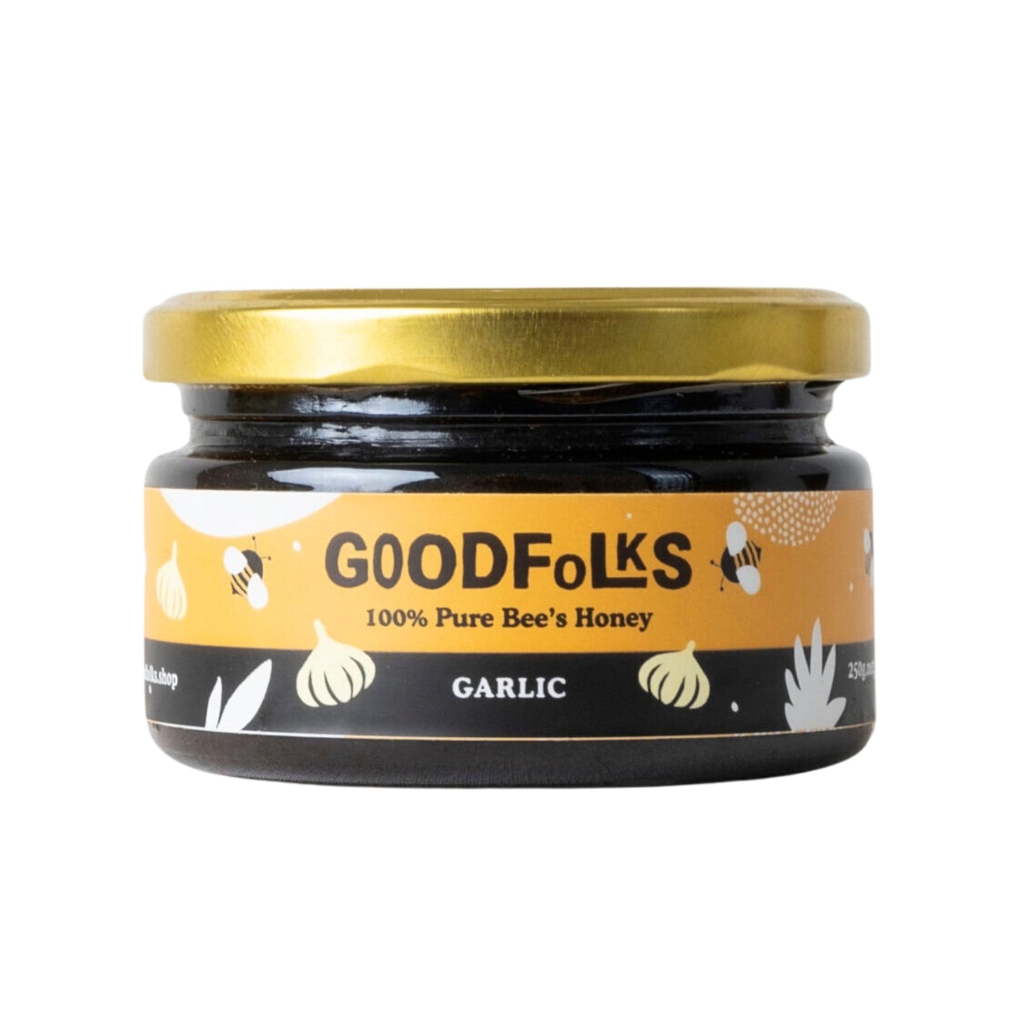 Goodfolks srilankanske bi honning med hvidløg (250 g)