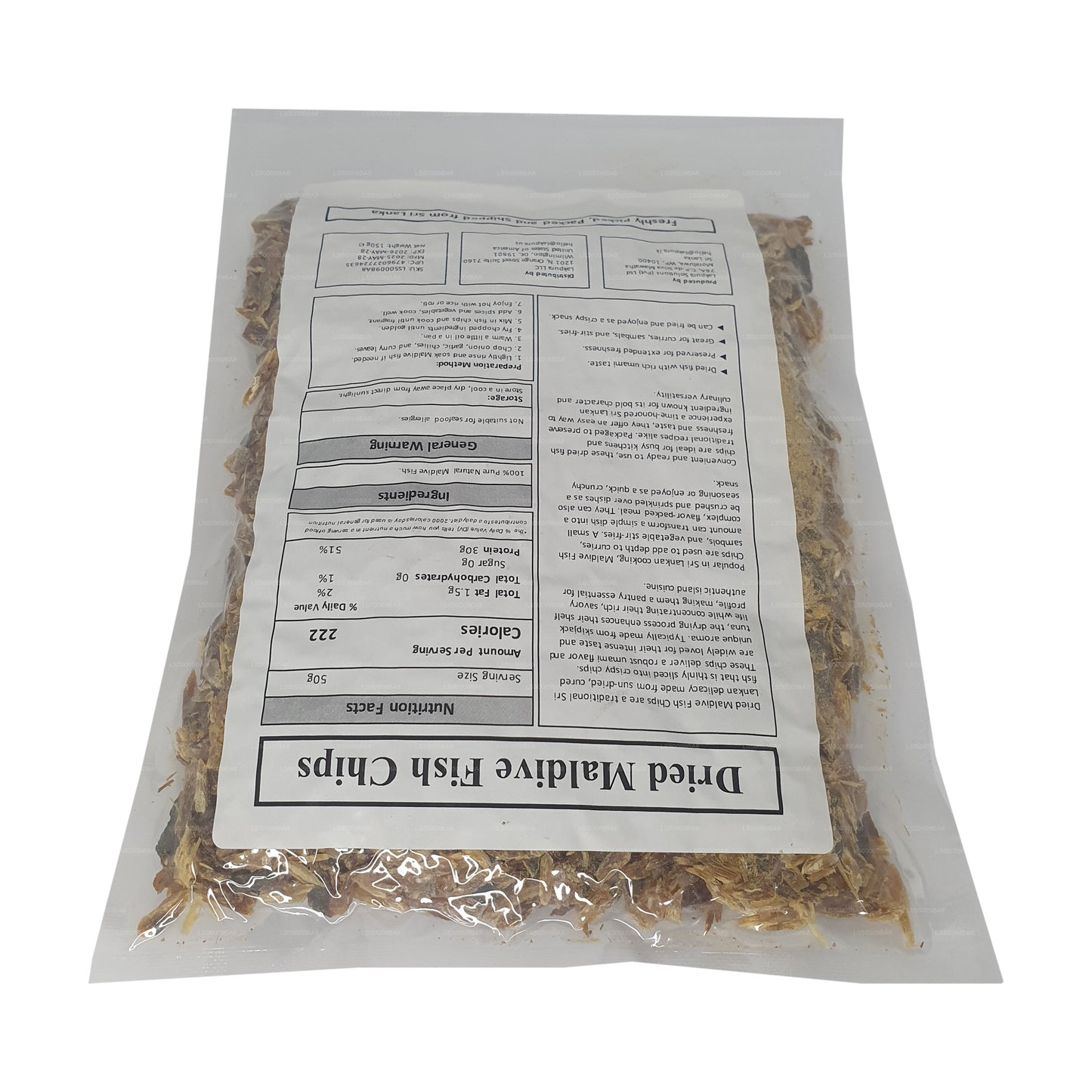 Lakpura® Maldive Fisk Pakke