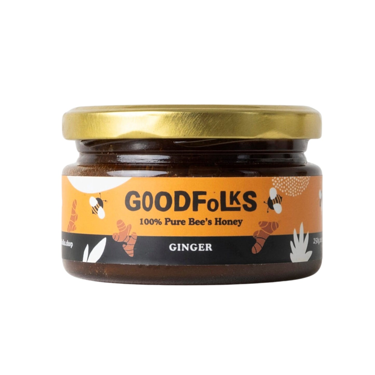 Goodfolks srilankanske bi honning med hvidløg (250 g)
