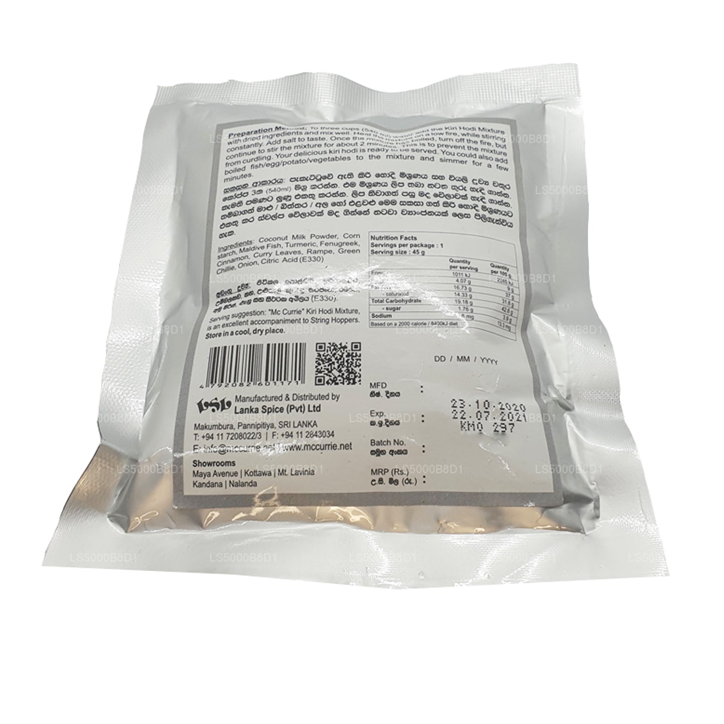 Mc Currie Kiri Hodi-blanding (45 g)