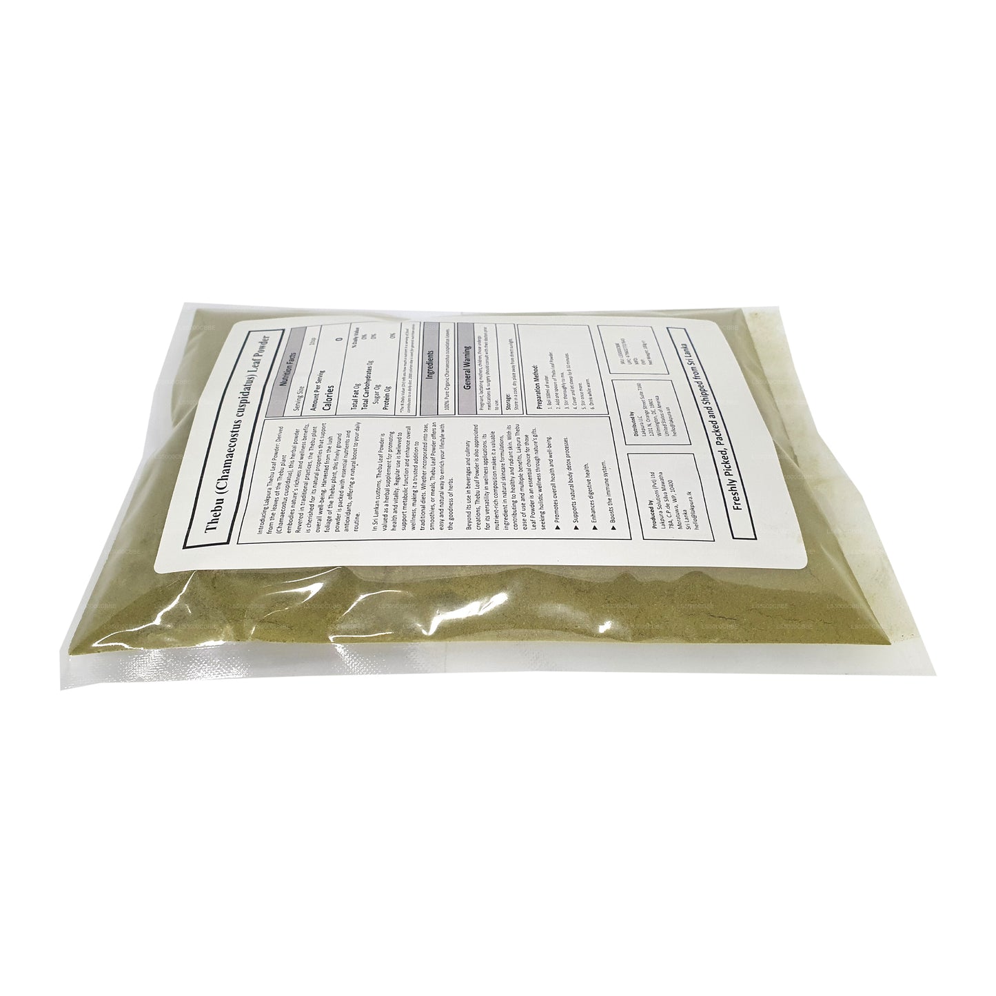 Lakpura Thebu bladpulver