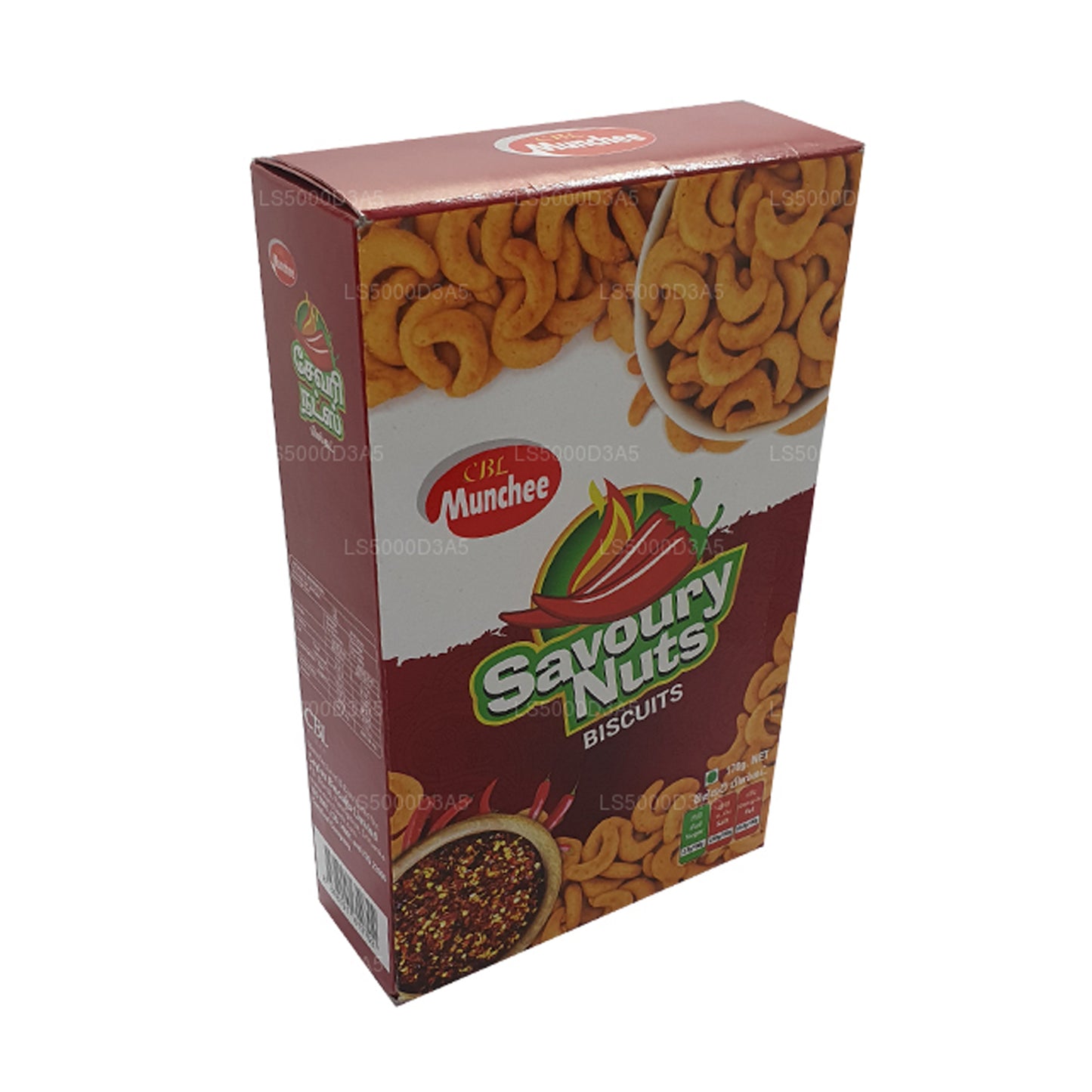 Munchee kiks salte nødder (170 g)
