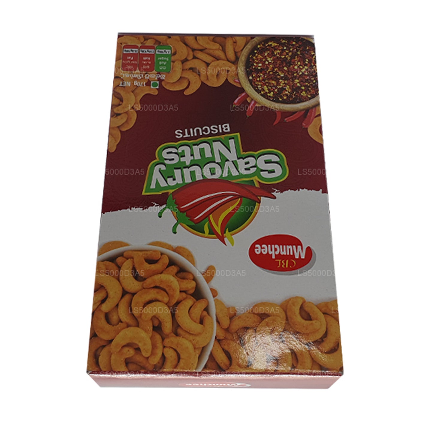 Munchee kiks salte nødder (170 g)