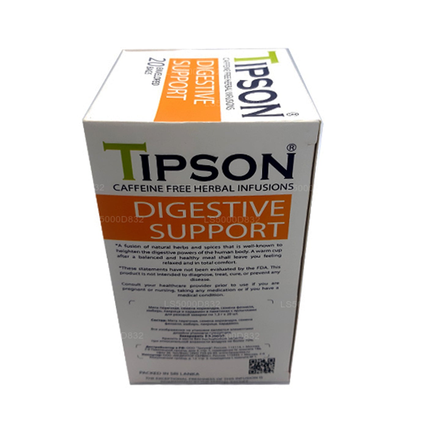 Tipson Te Fordøjelsesstøtte (26g)