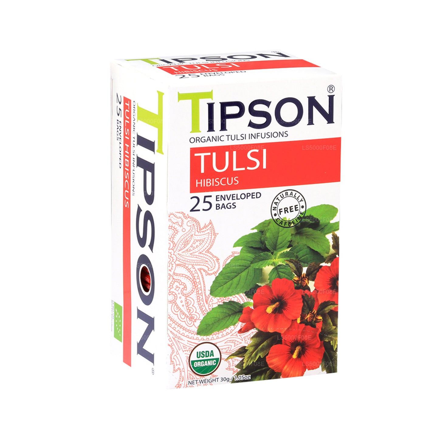 Tipson Tea Organic Tulsi With Hibiscus (30g)