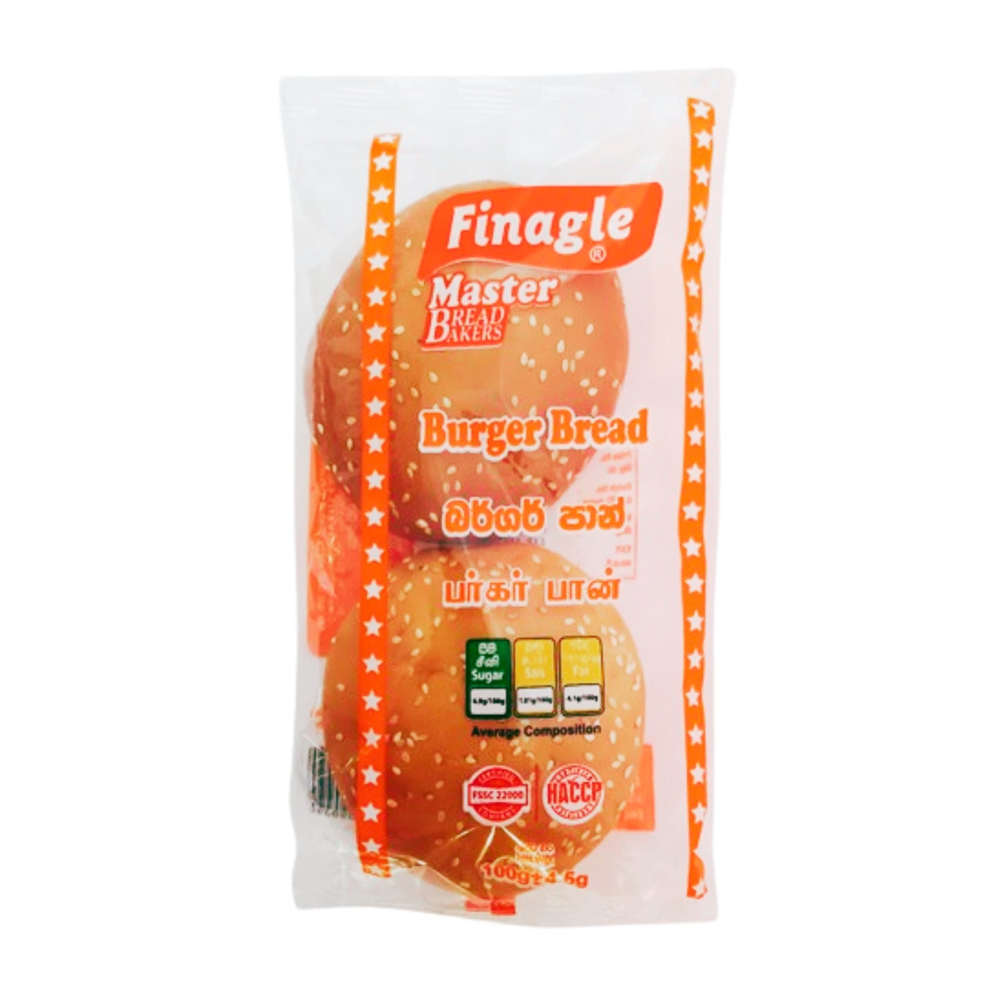 Finagle Burgerboller (100g)