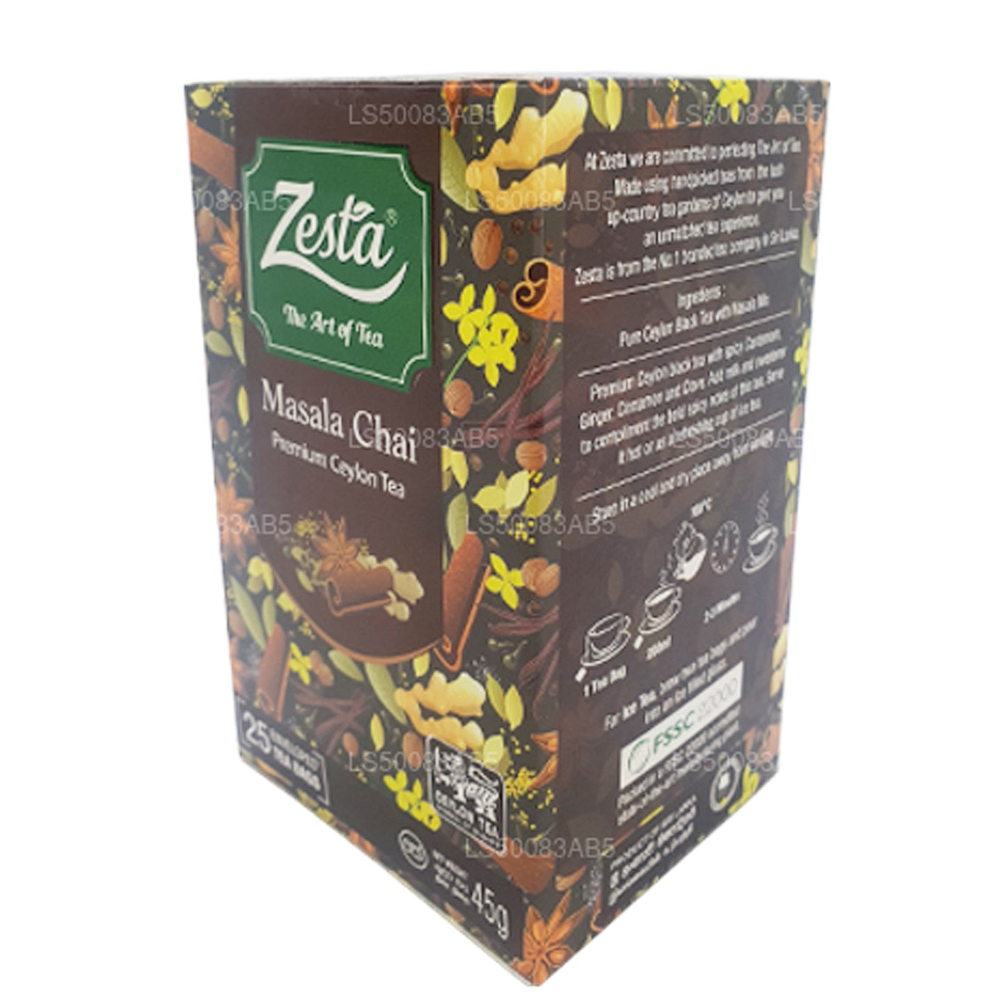 Zesta Masala Chai (45g) 25 teposer