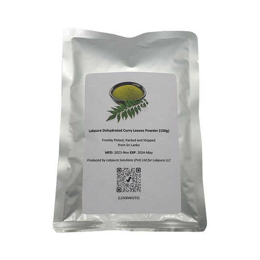 Lakpura dehydreret karry blade pulver (100 g)