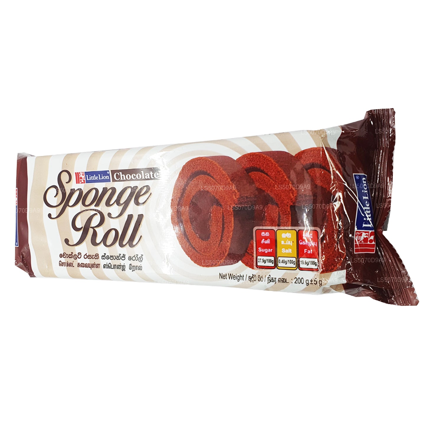 Lille Lion Sponge Roll Chokolade (200g)