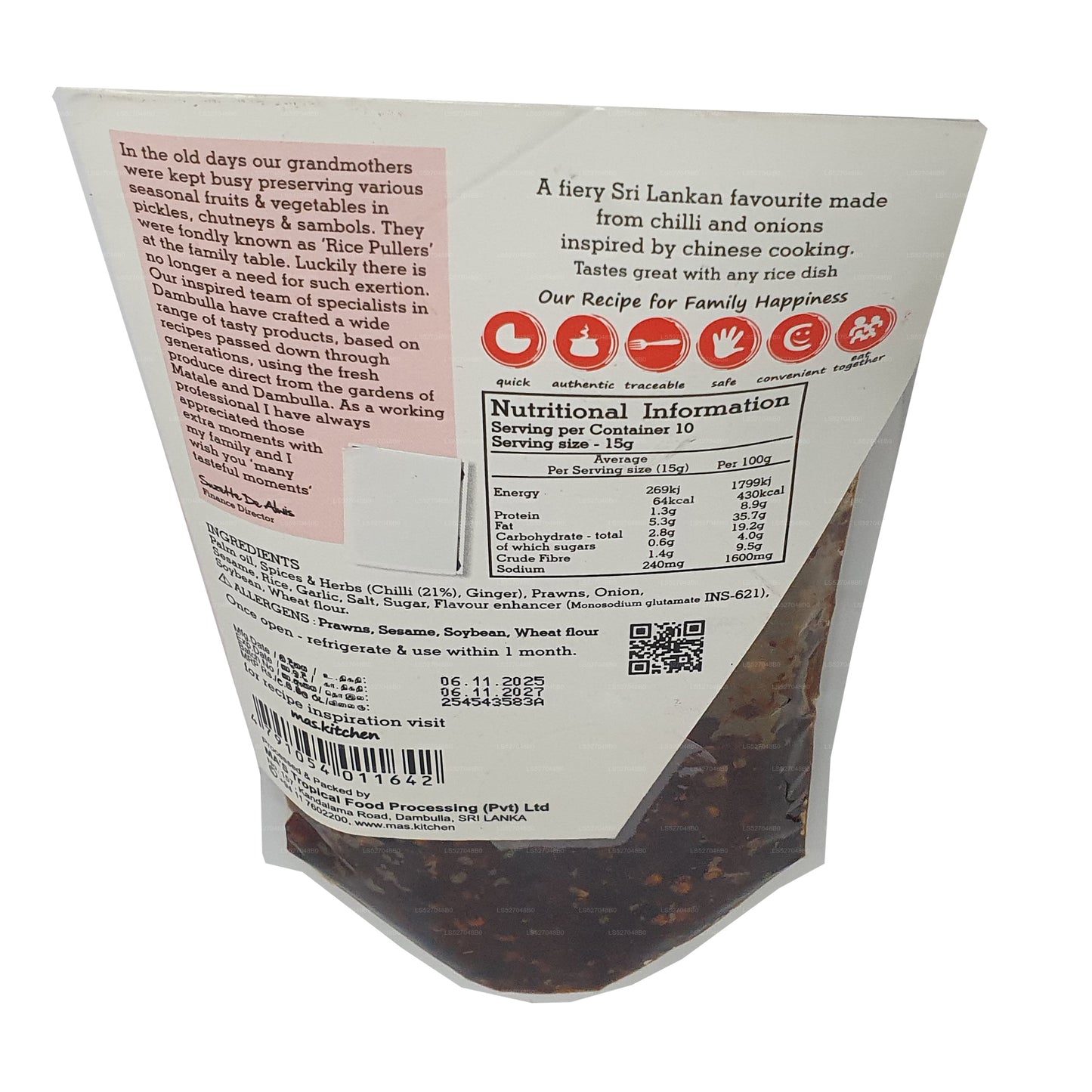 MA's køkken kinesisk chilipasta (150 g)
