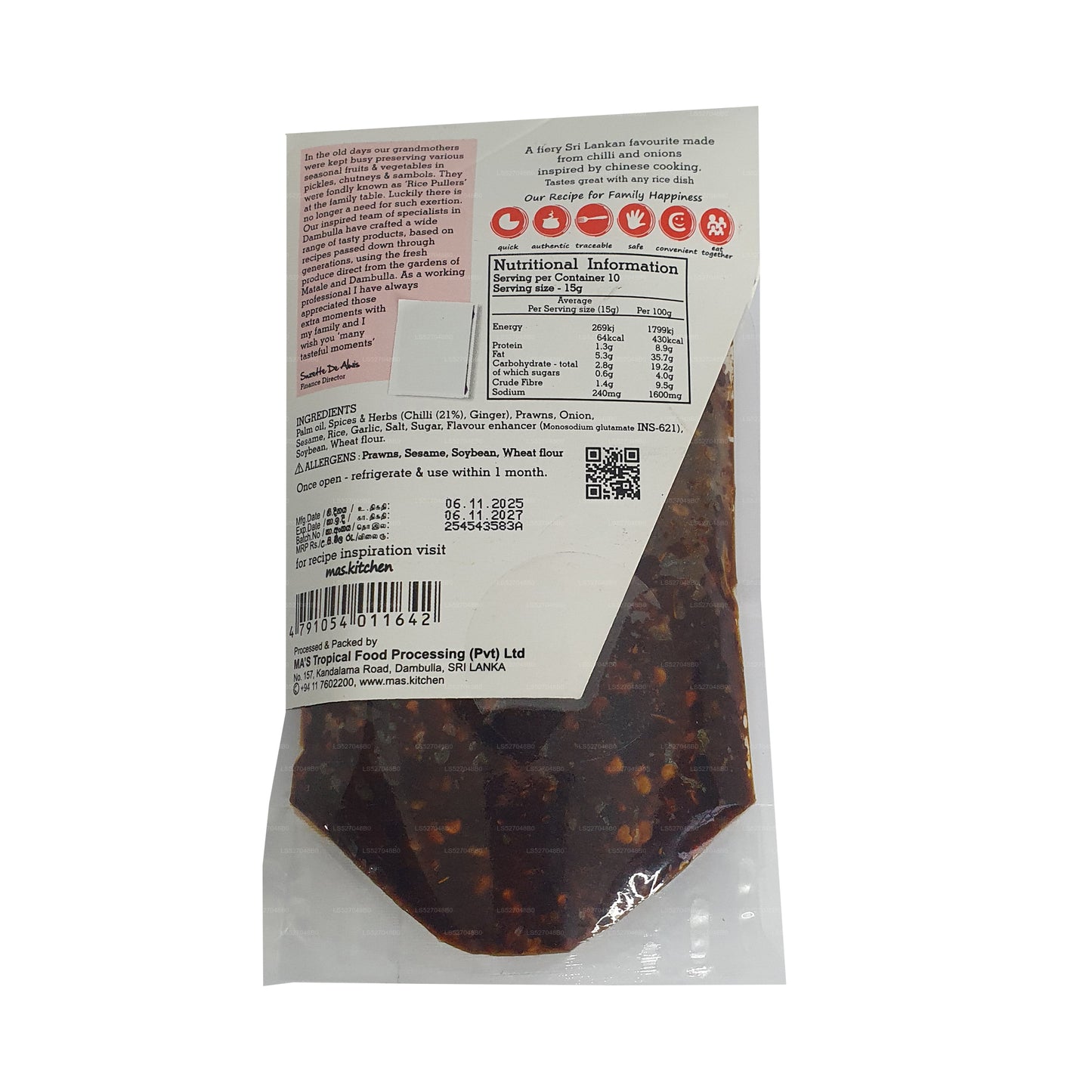 MA's køkken kinesisk chilipasta (150 g)