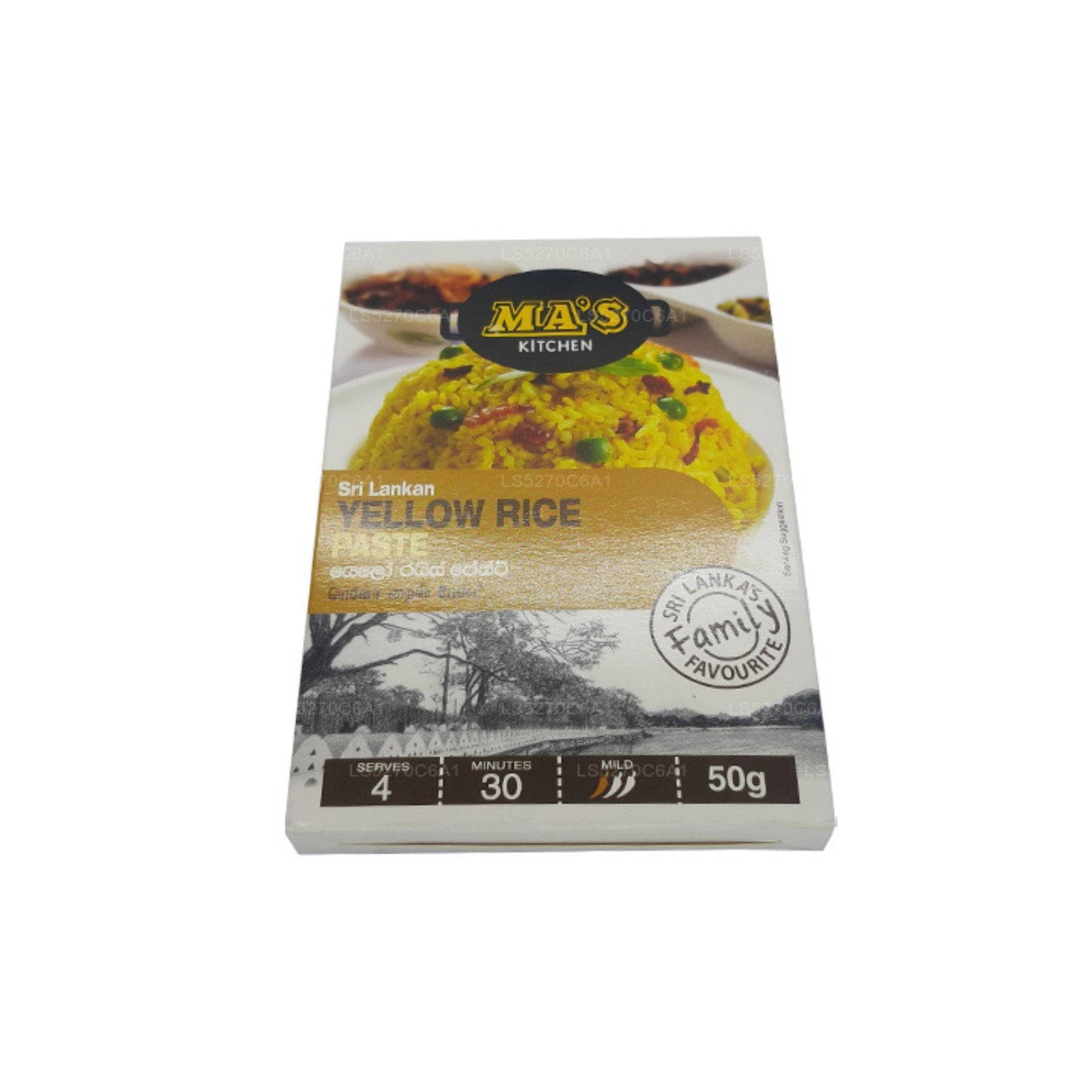 MA's Kitchen Organic Yellow Rice Paste (50g)