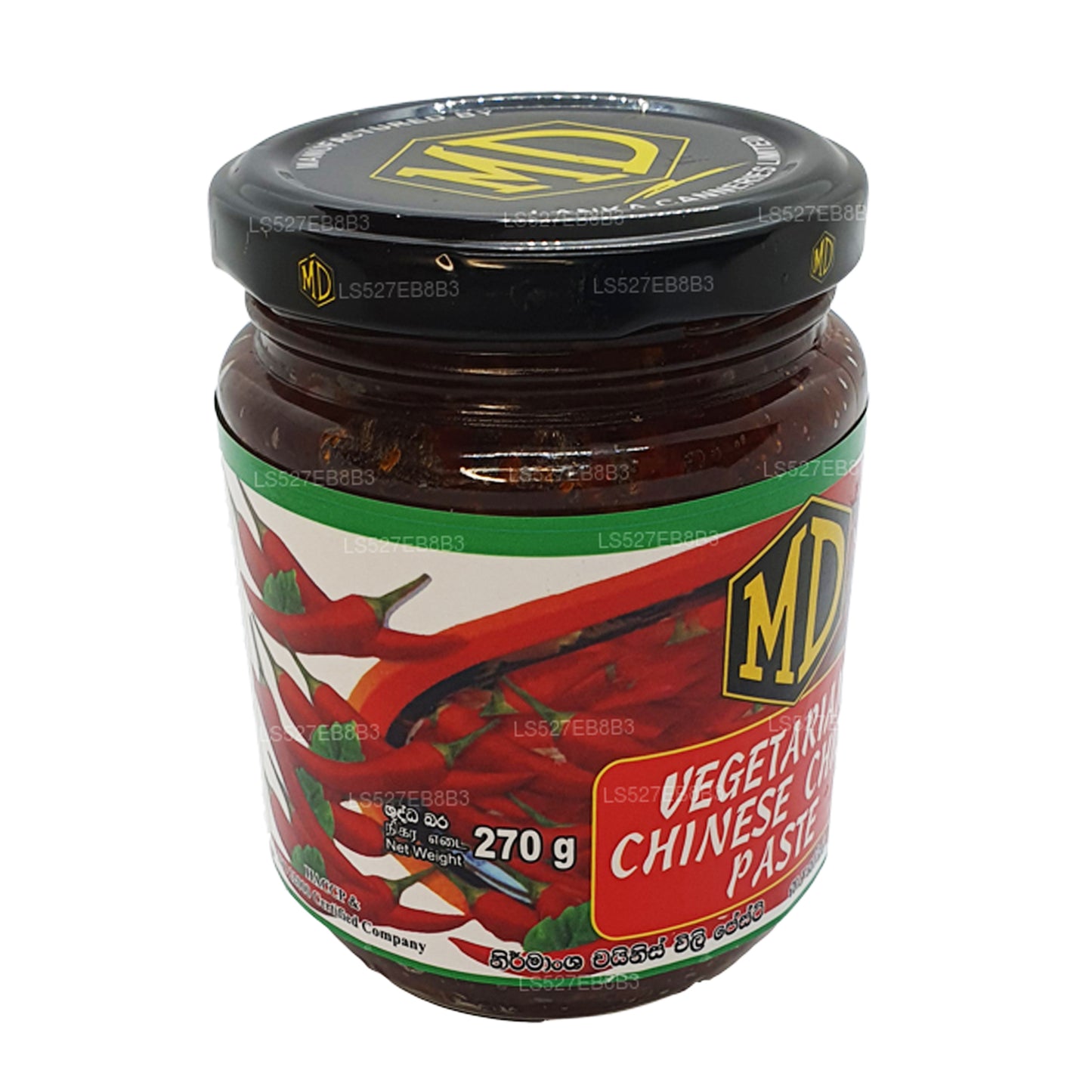 MD Vegetarisk Kinesisk Chilipasta (270g)