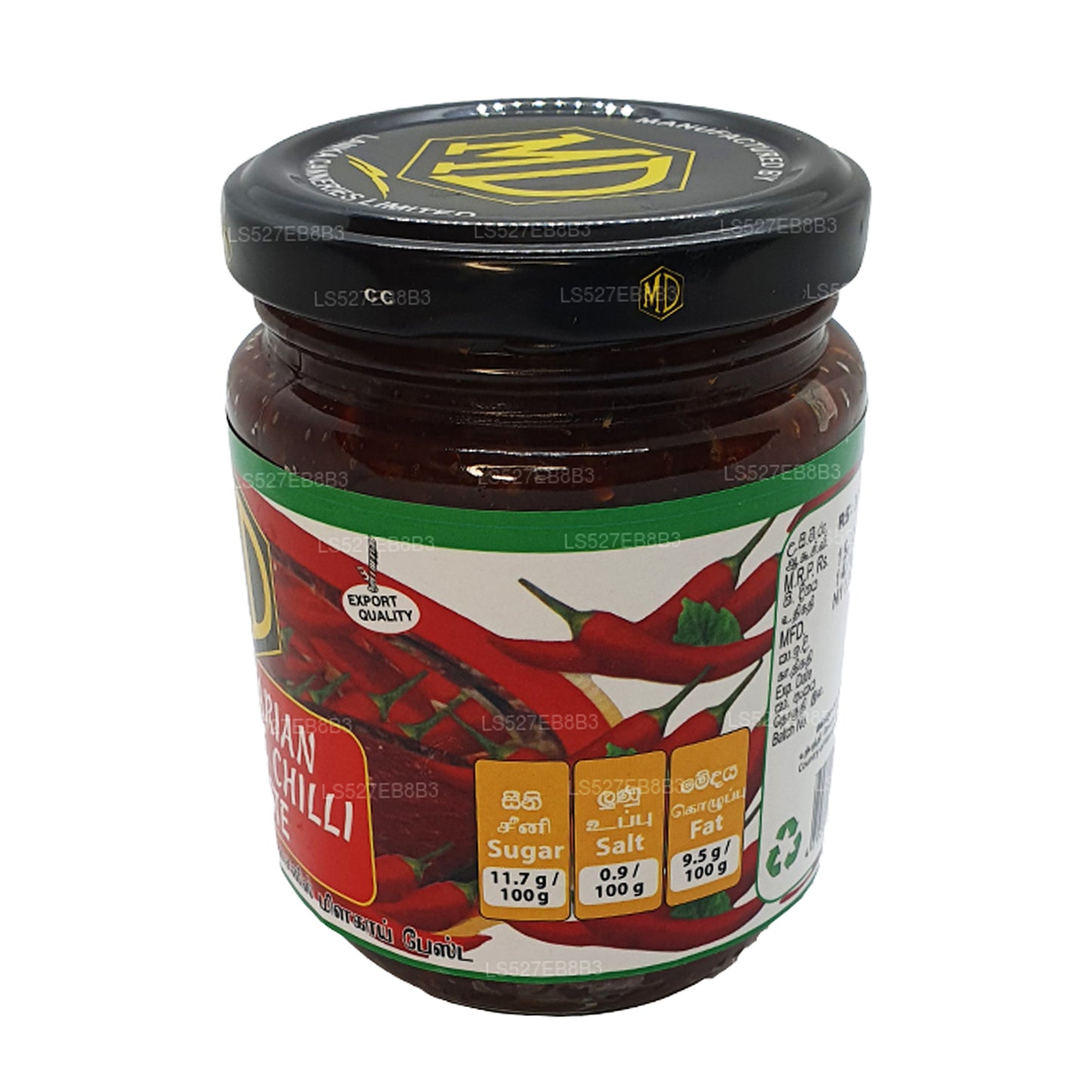 MD Vegetarisk Kinesisk Chilipasta (270g)
