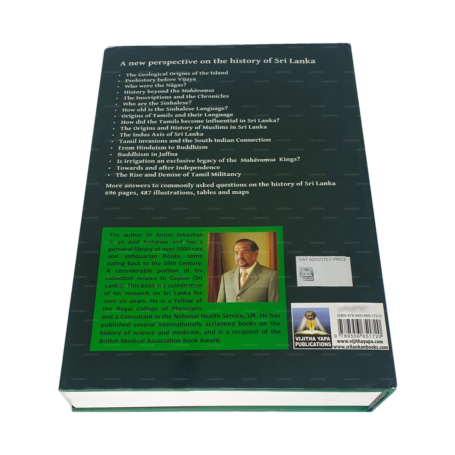 En komplet illustreret historie om Sri Lanka