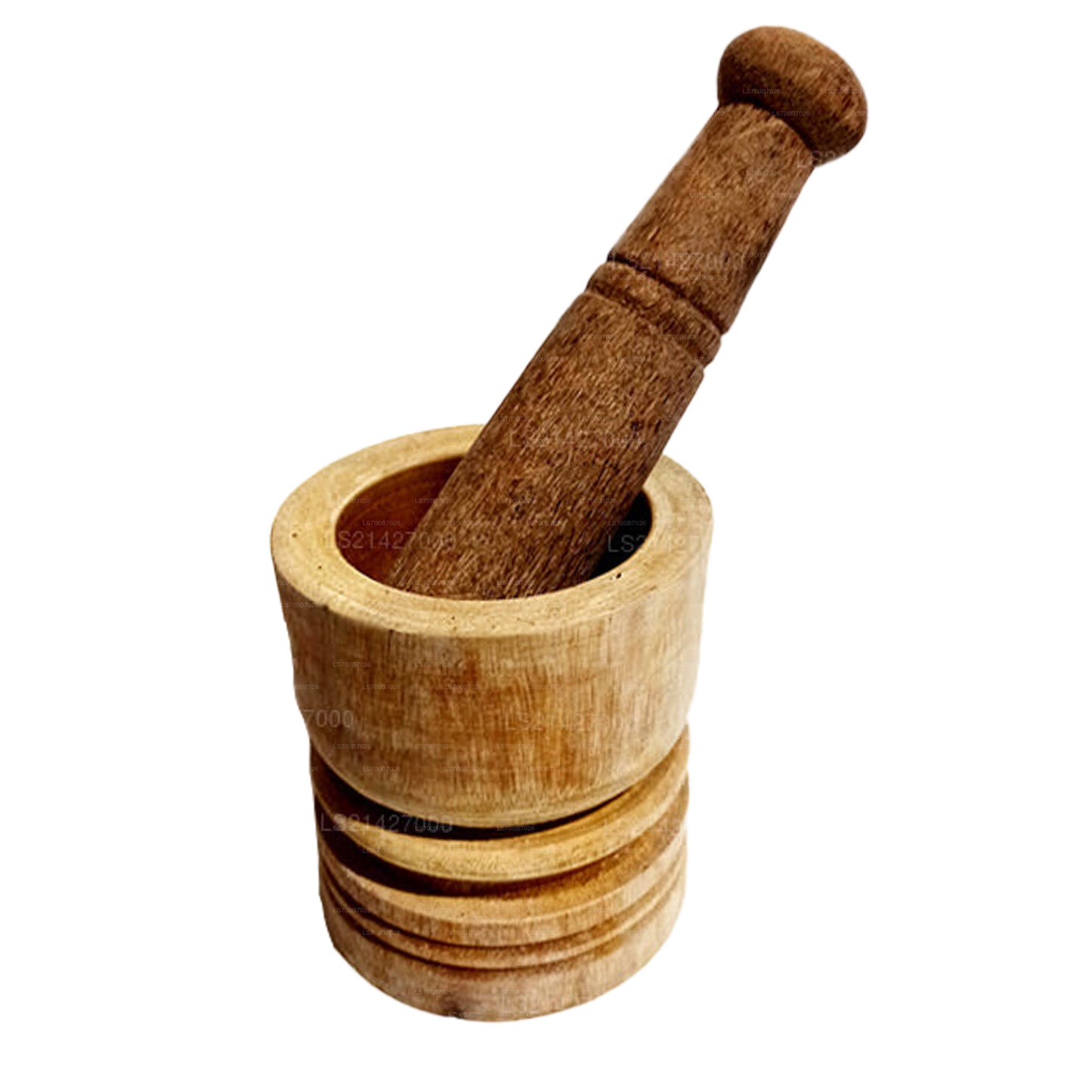 Lakpura® Wooden Mortar and Pestle