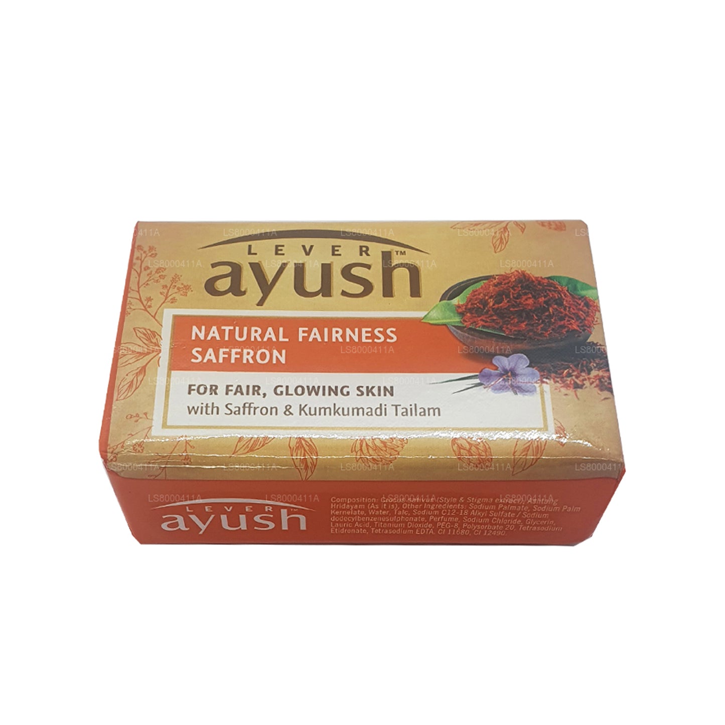 Lever Ayush Natural Fairness safran sæbe (100g)
