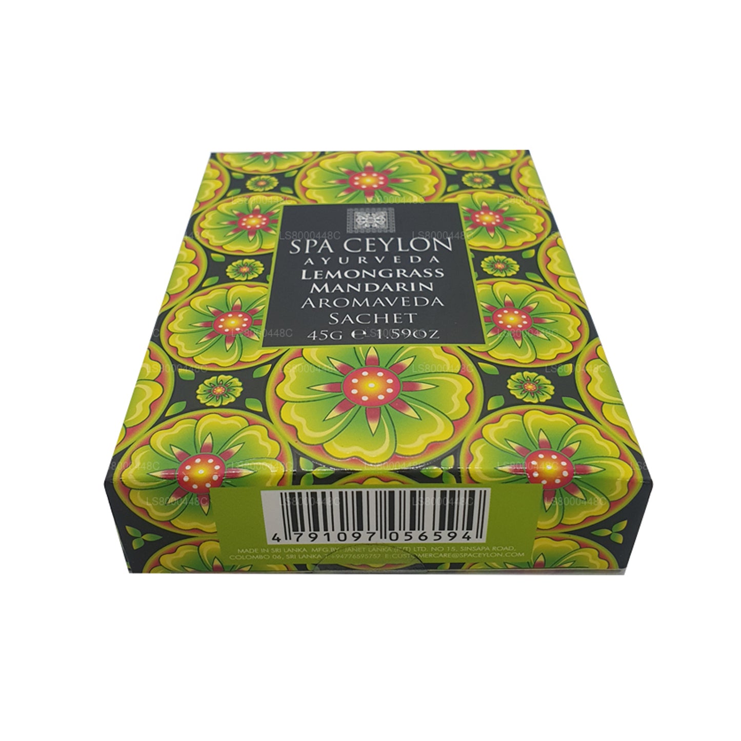 Spa Ceylon Citrongræs Mandarin Aromaveda Aroma Pose (45 g)