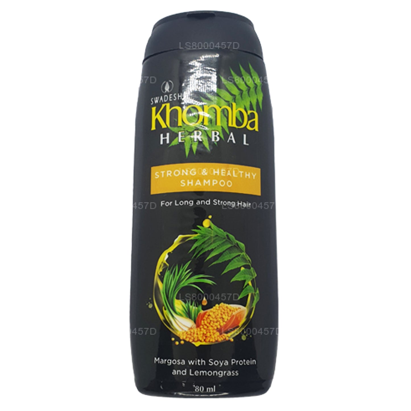 Swadeshi Khomba Urte Stærk & Sund Shampoo (80ml)