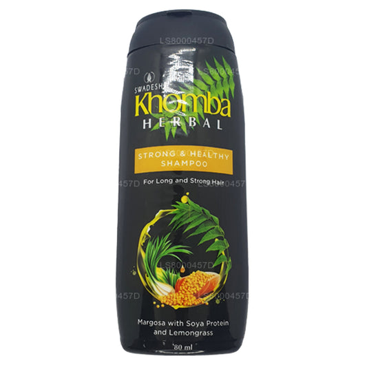 Swadeshi Khomba Urte Stærk & Sund Shampoo (80ml)