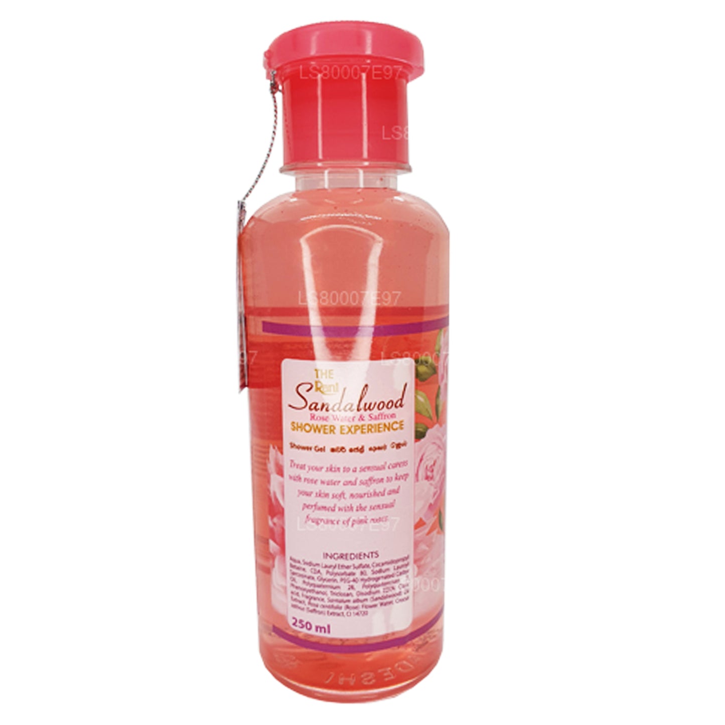 Swadeshi Rani Sandeltræ Brusegel med Rosenvand & Safran (250 ml)
