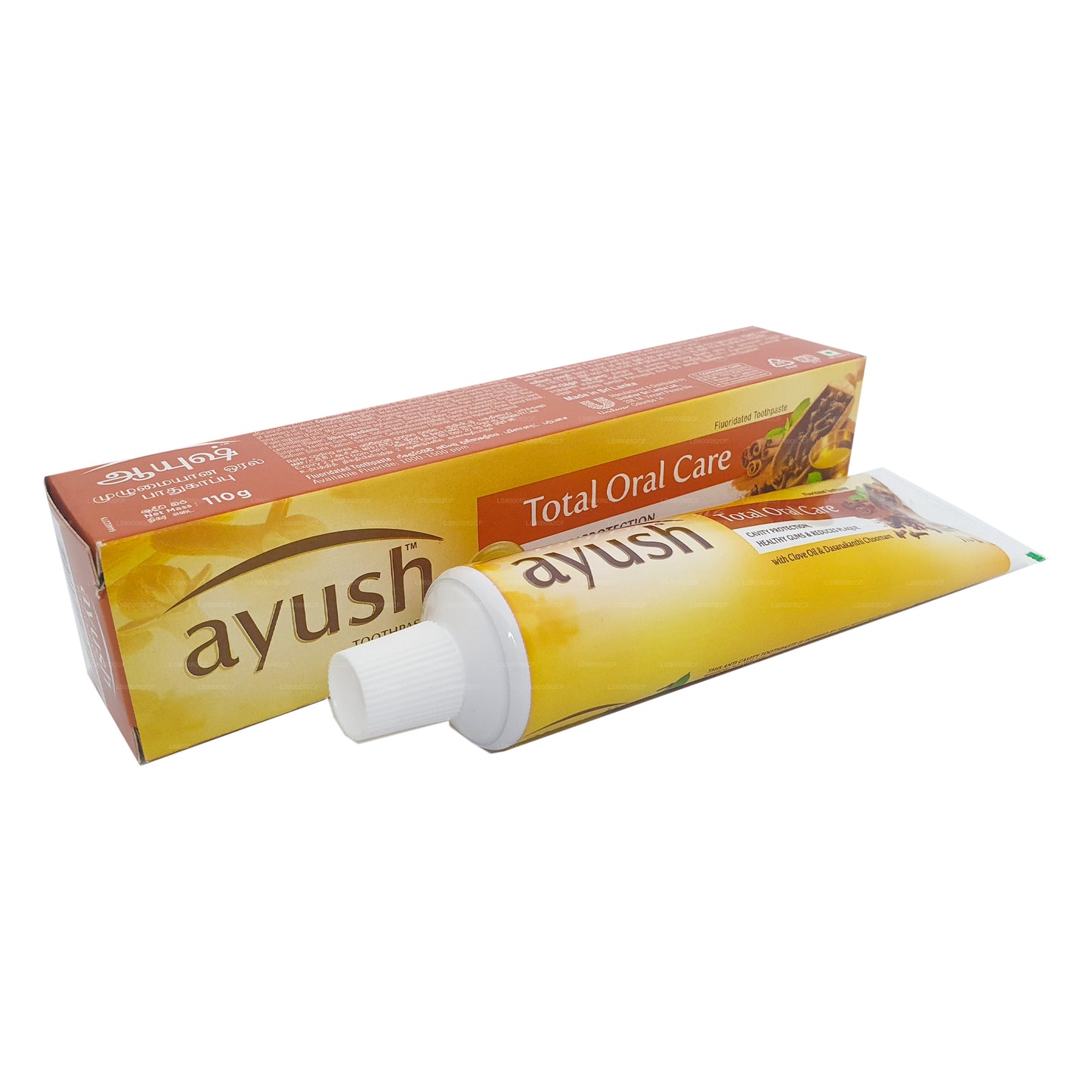 Ayush Anti hulrum Nellikeolie Tandpasta